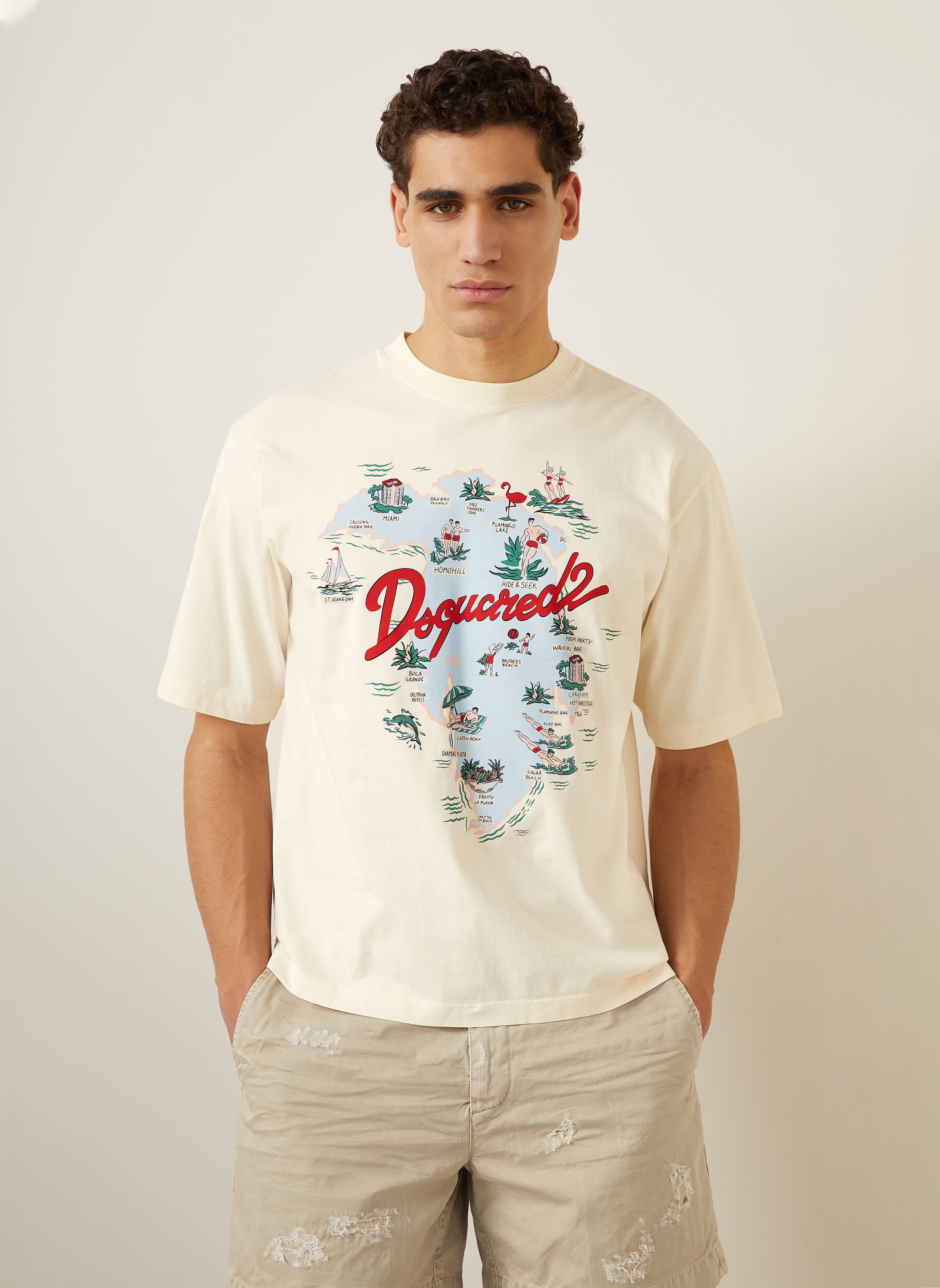 Thumbnail - dsquared2 T-Shirt weiss