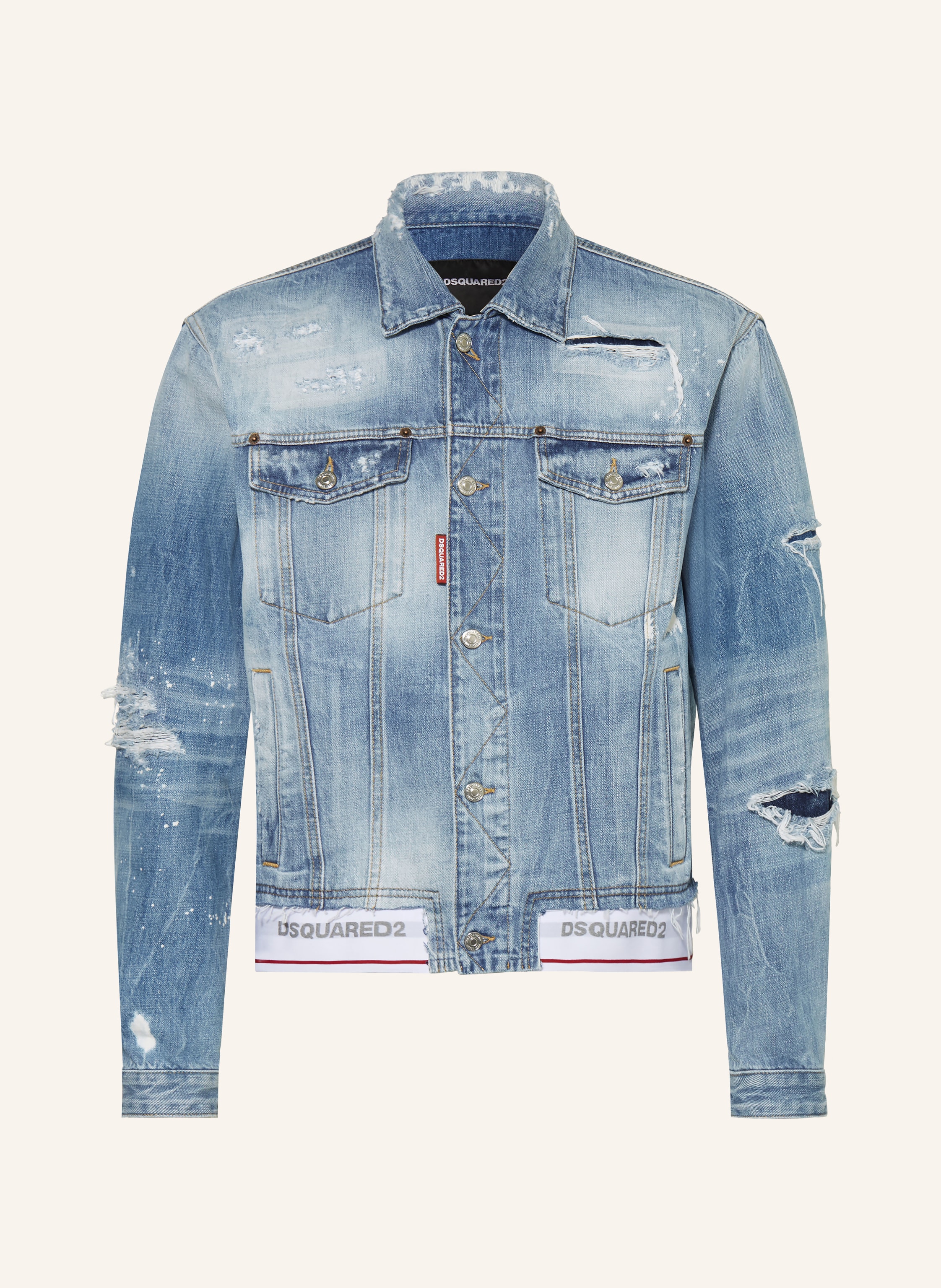 dsquared2 Jeansjacke blau
