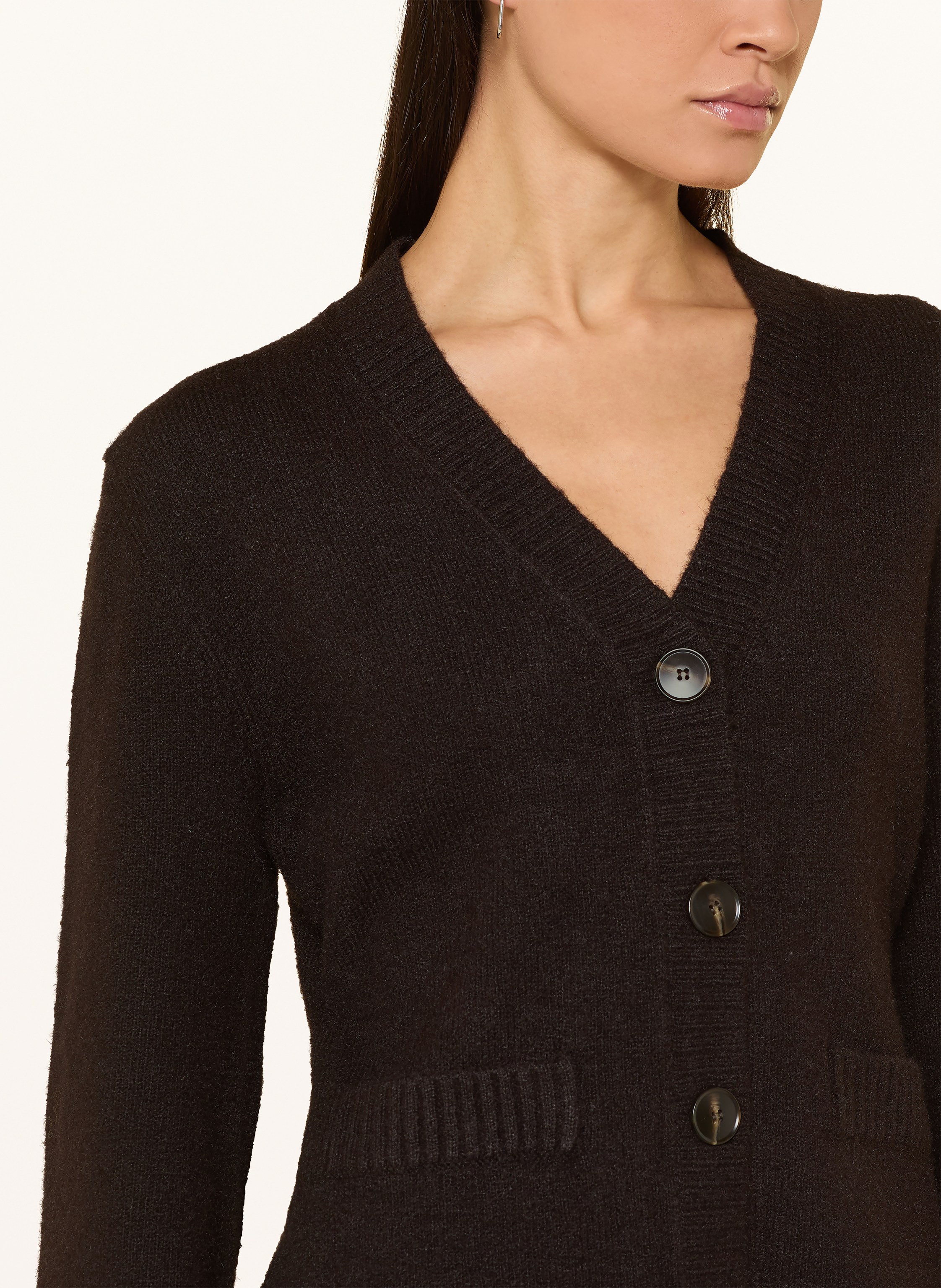 Thumbnail - Neo Noir Strickjacke braun