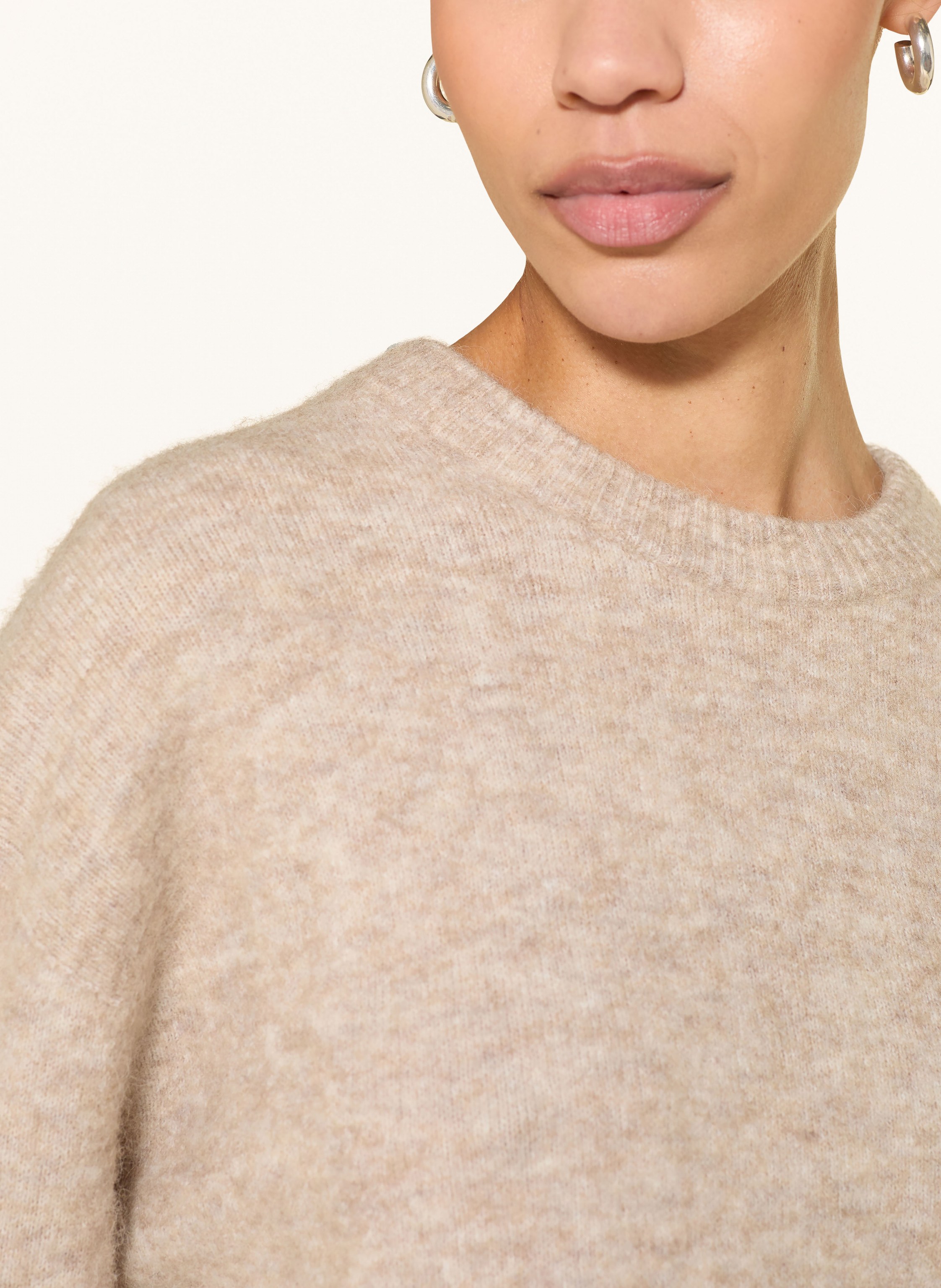 Thumbnail - Arket Pullover Mit Alpaka beige