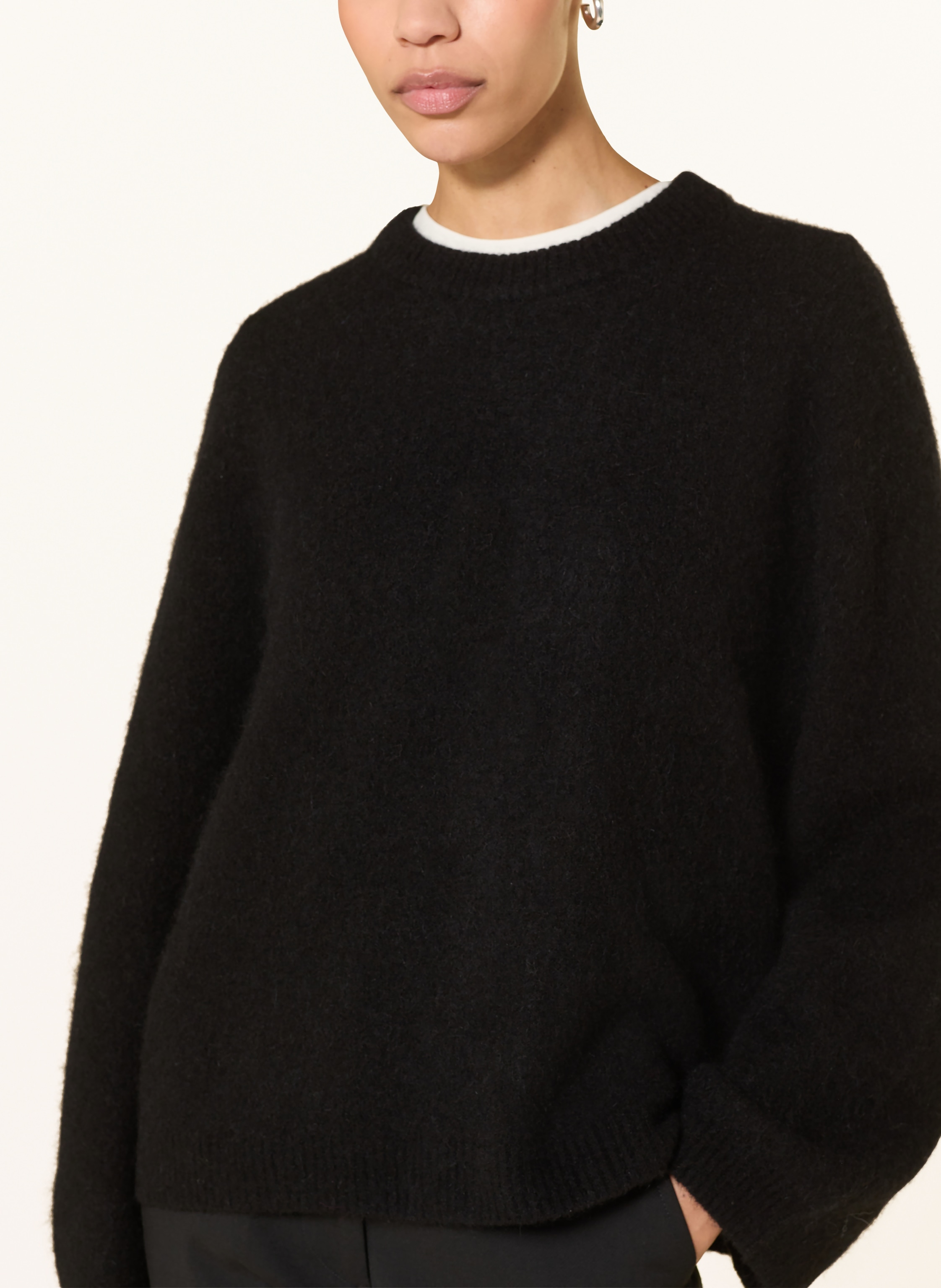 Thumbnail - Arket Pullover Mit Alpaka schwarz