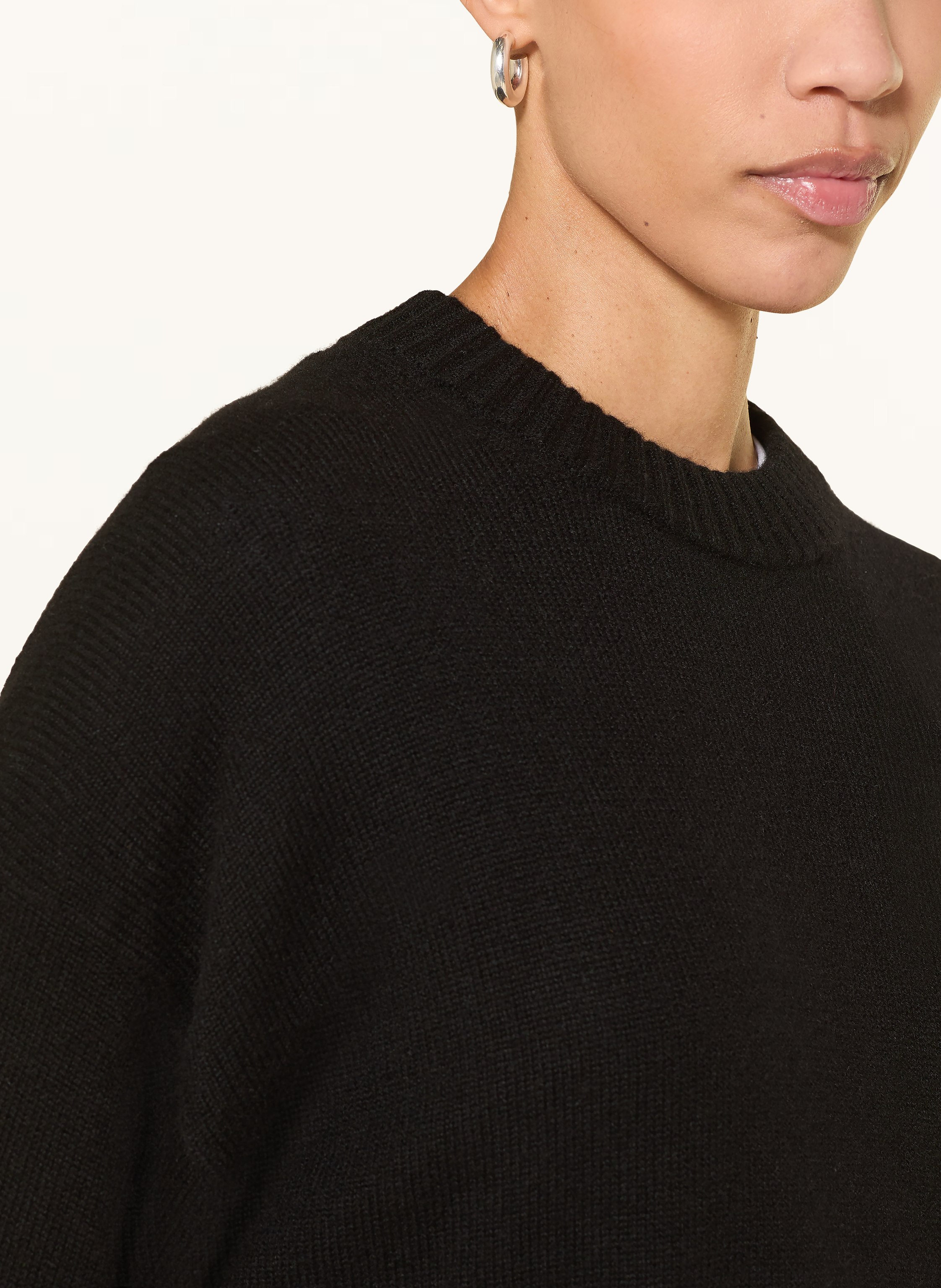Thumbnail - Arket Oversized-Pullover Aus Cashmere schwarz