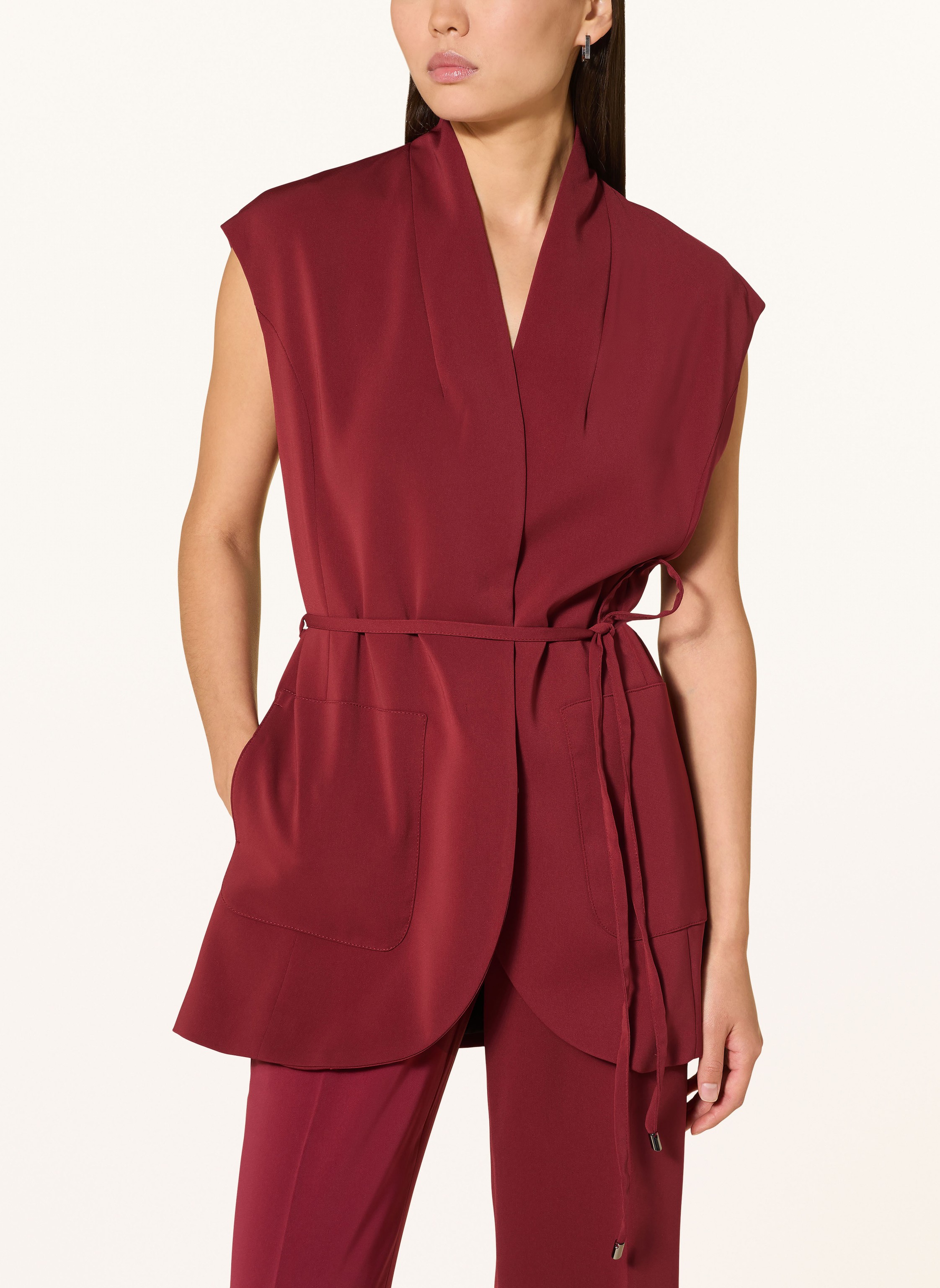 Thumbnail - Elena Miro Blazerweste rot