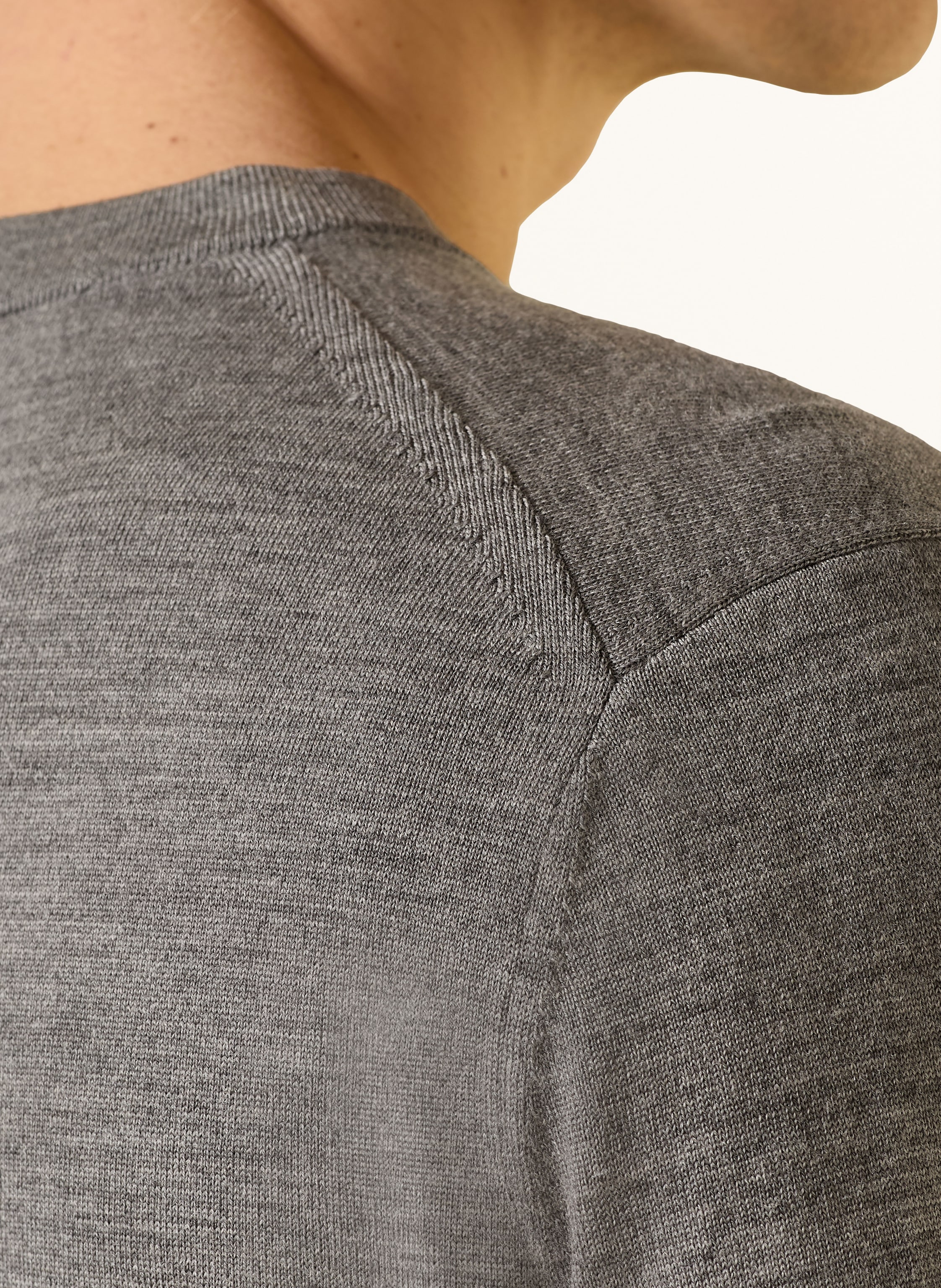 Thumbnail - Arket Pullover Sylvester Aus Merinowolle grau