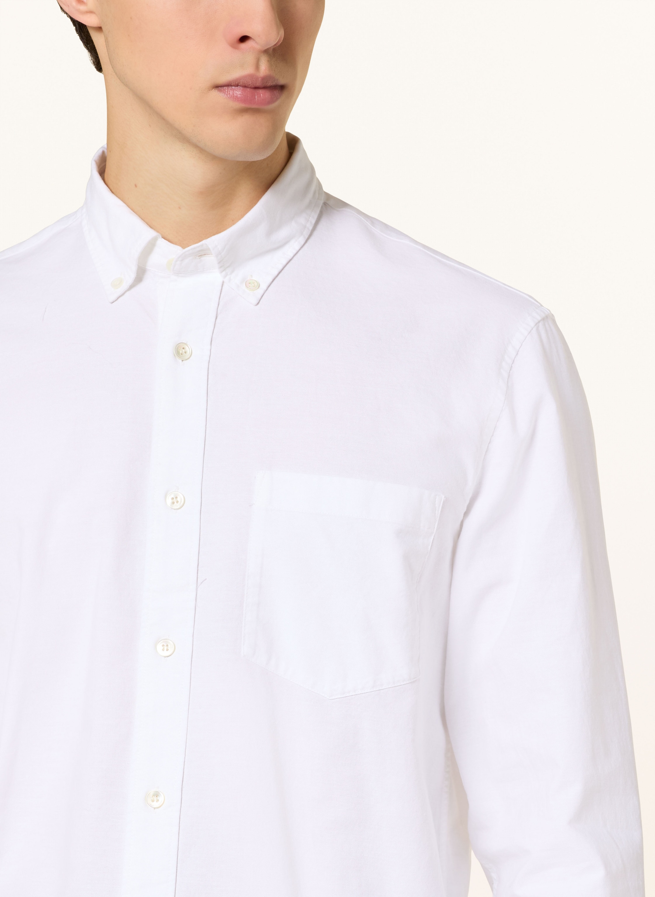 Thumbnail - Arket Oxfordhemd Regular Fit weiss