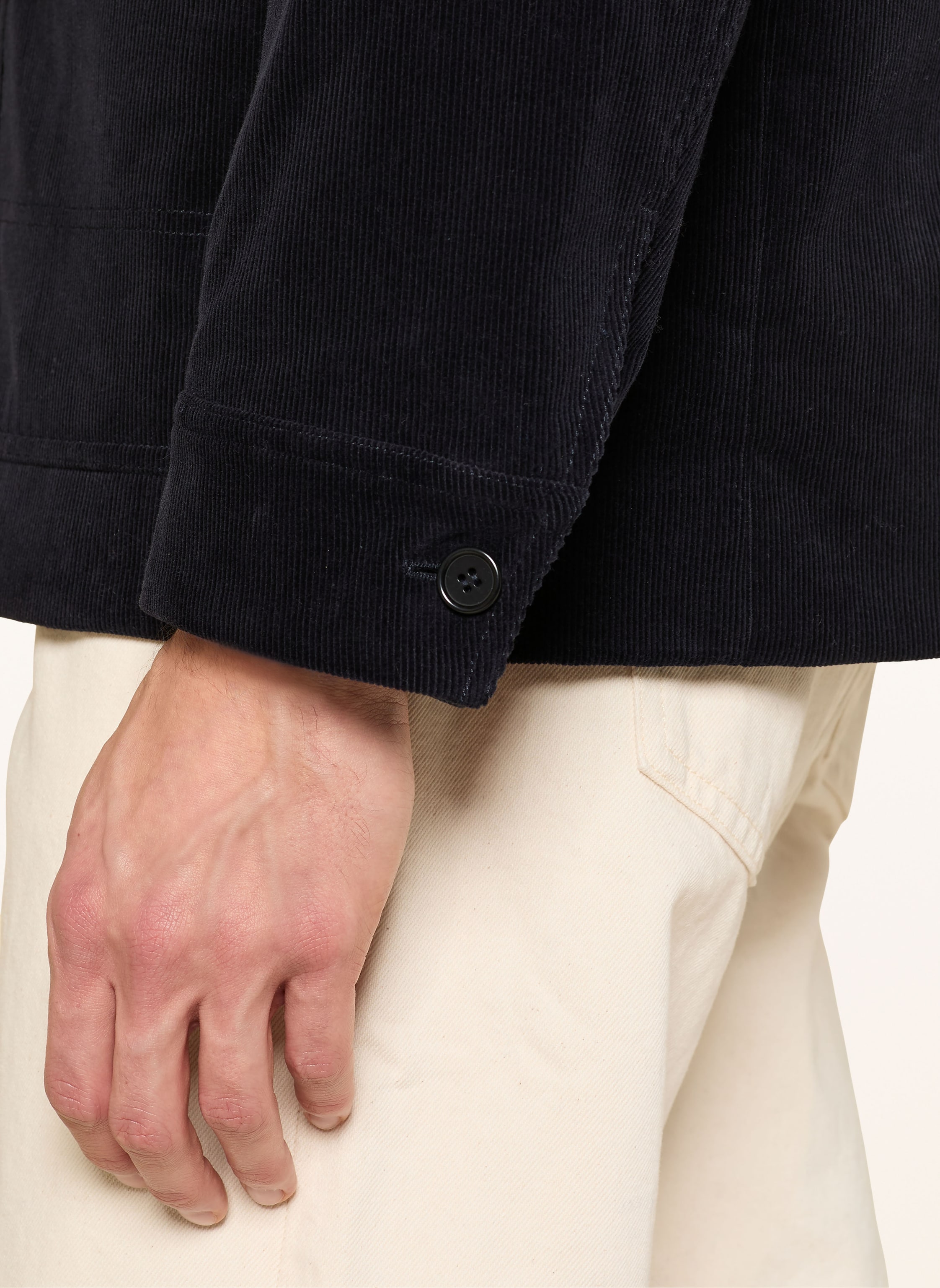 Thumbnail - Arket Cord-Overjacket blau