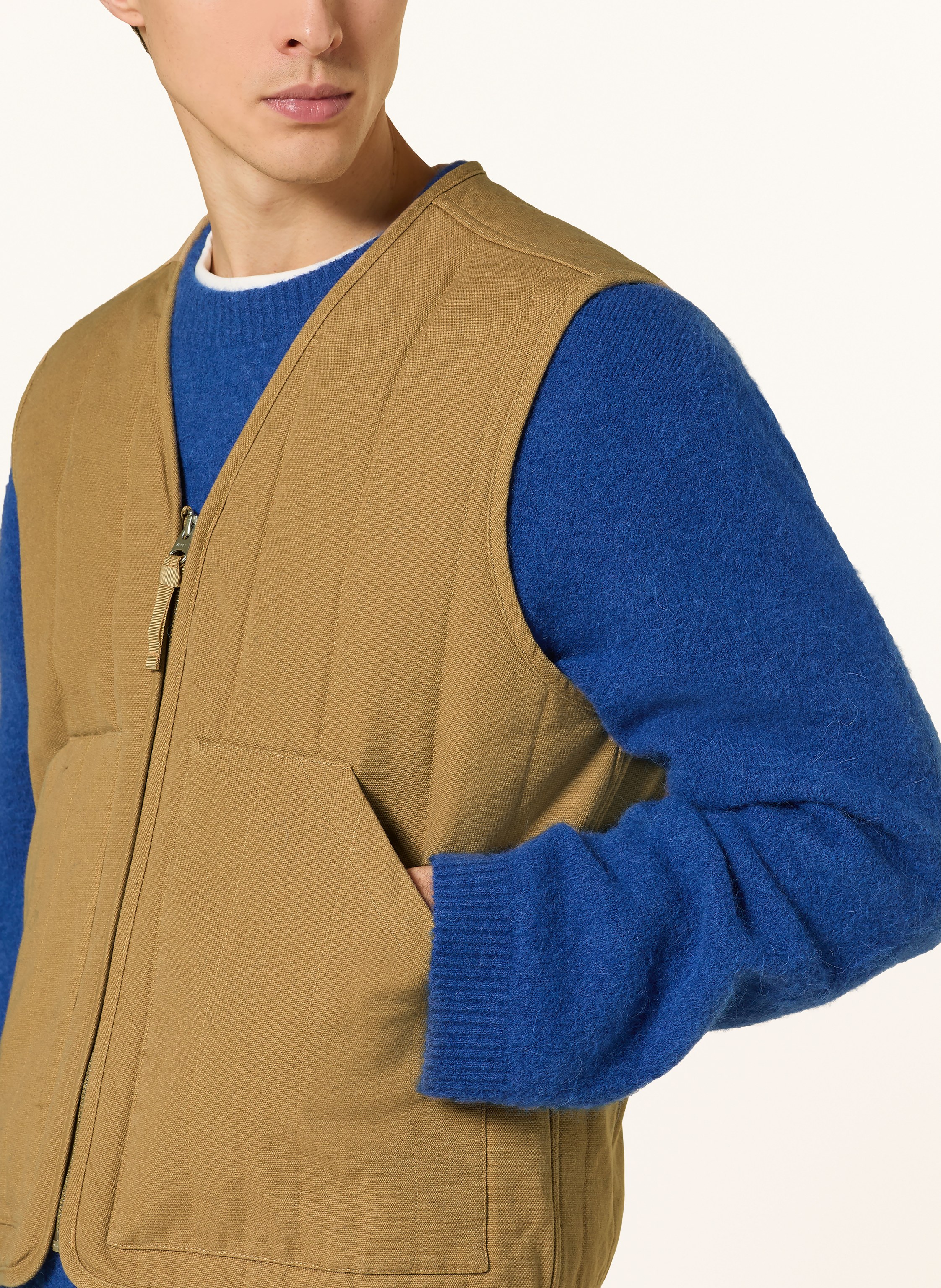 Thumbnail - Arket Steppweste beige