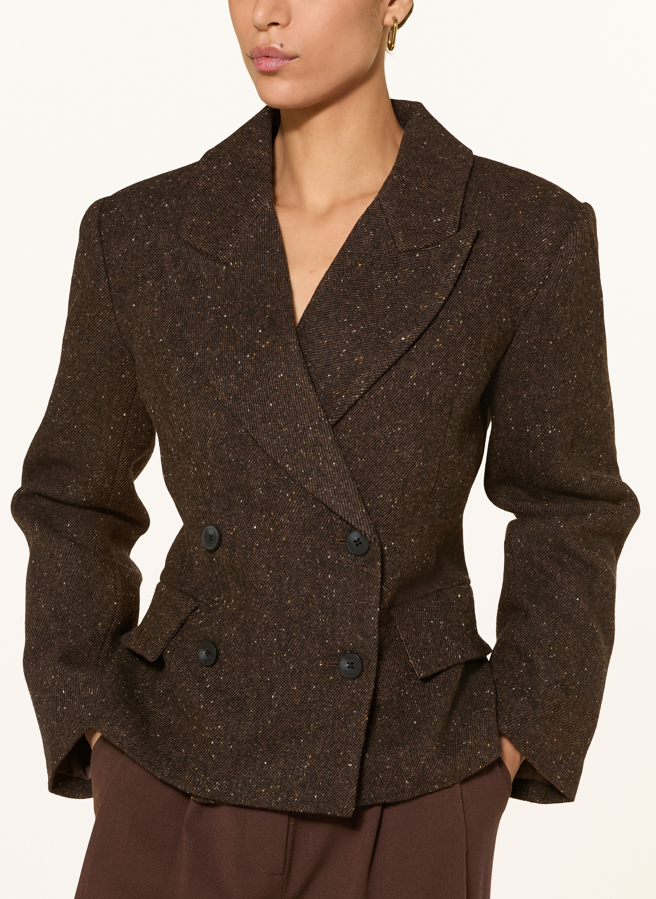 Thumbnail - Leger Studio Blazer Libby braun