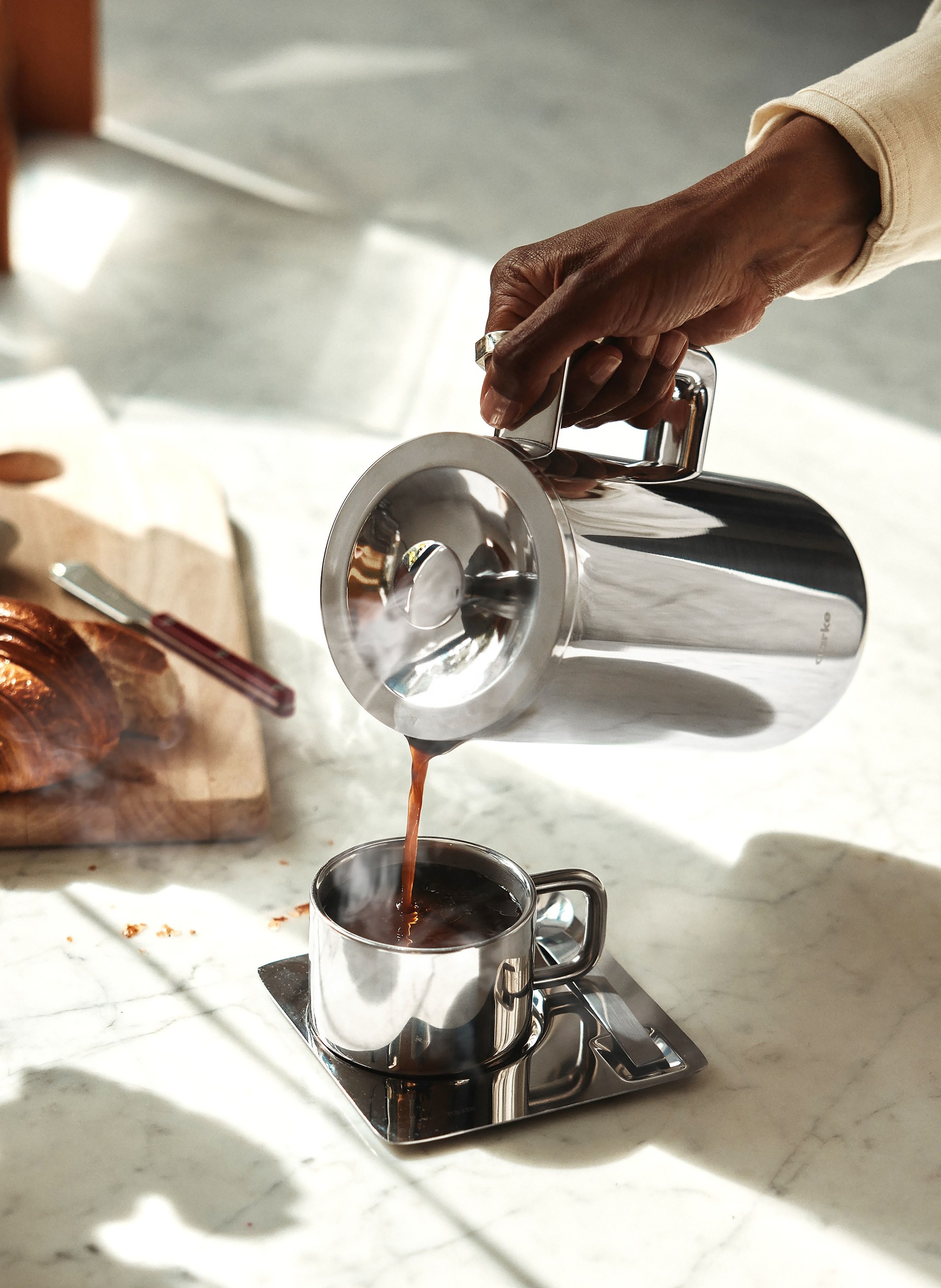 Thumbnail - Aarke Kaffeebereiter silber