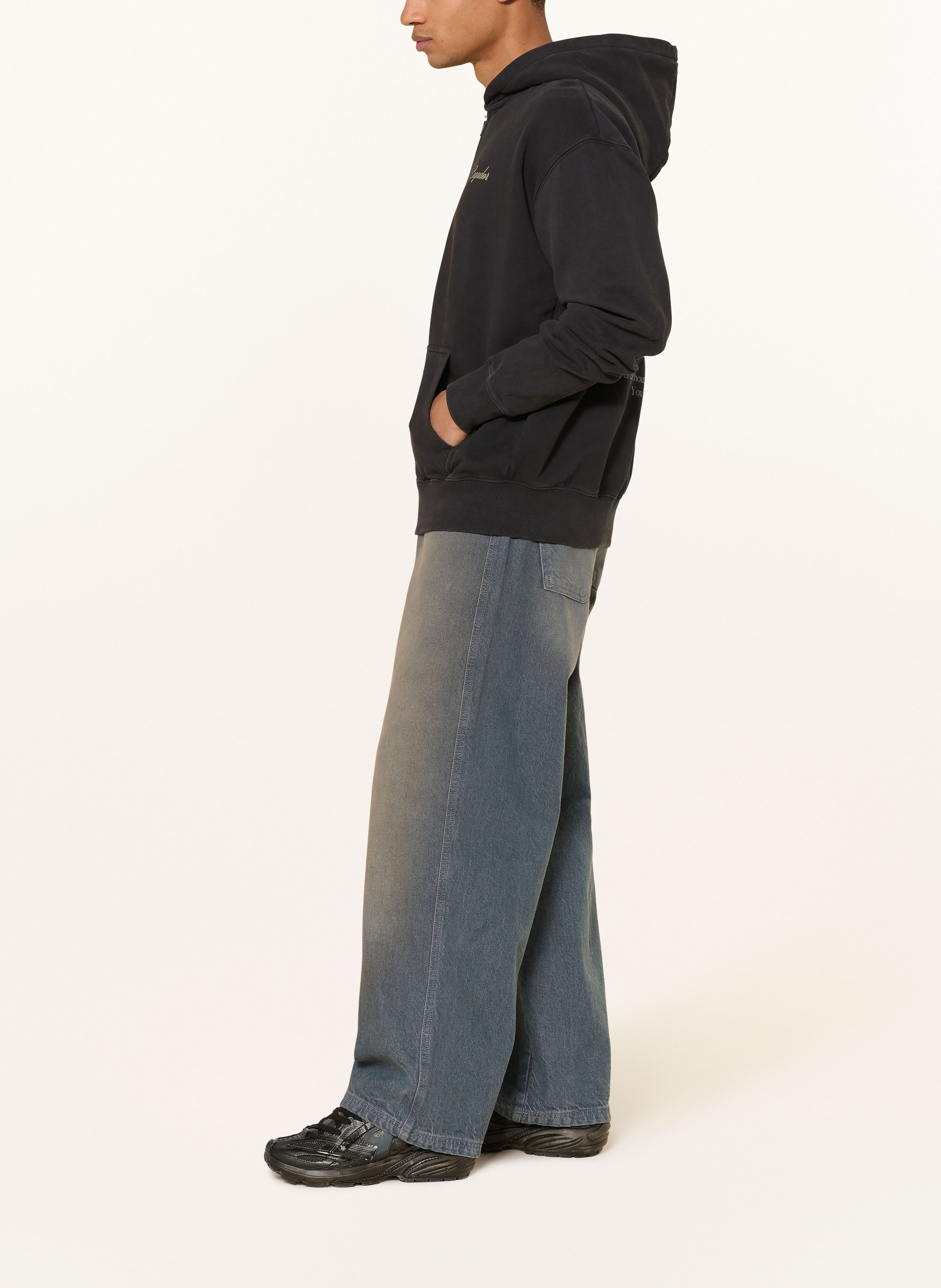 Thumbnail - Pegador Oversized-Sweatjacke Brixen schwarz