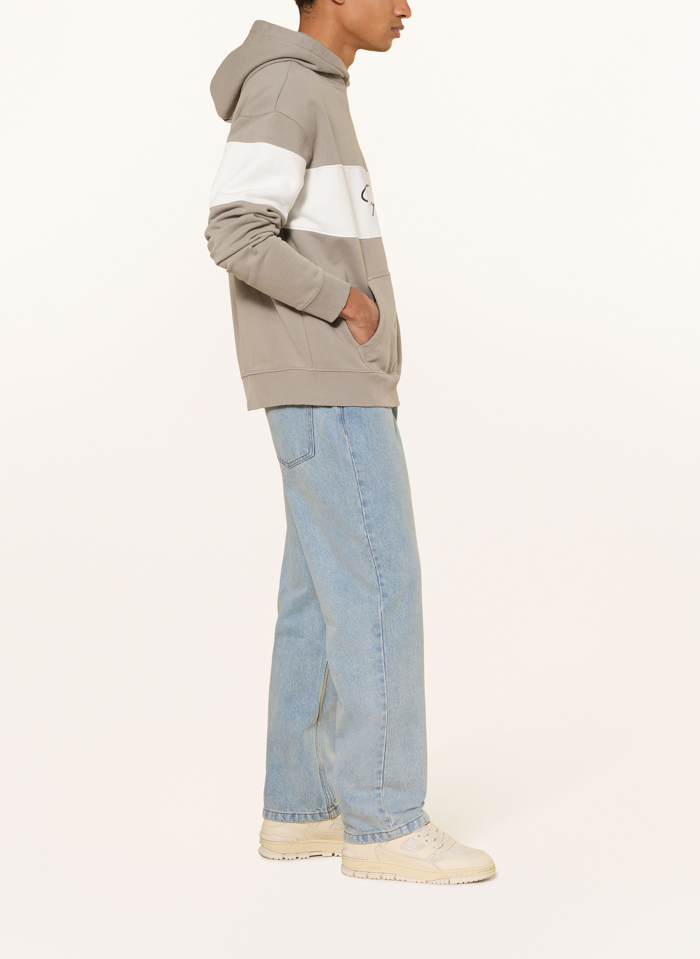 Thumbnail - Pegador Oversized-Hoodie Volos grau