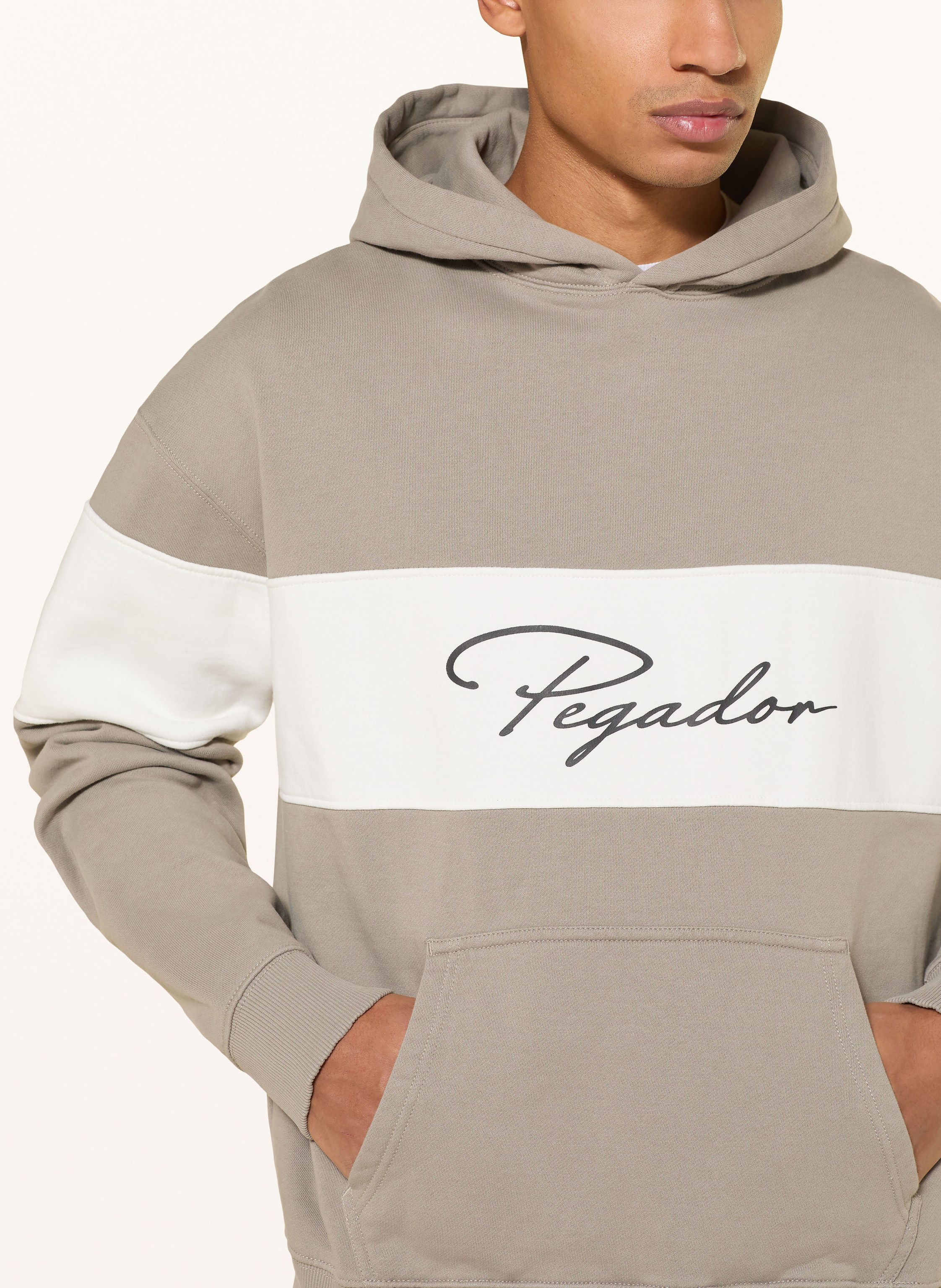 Thumbnail - Pegador Oversized-Hoodie Volos grau