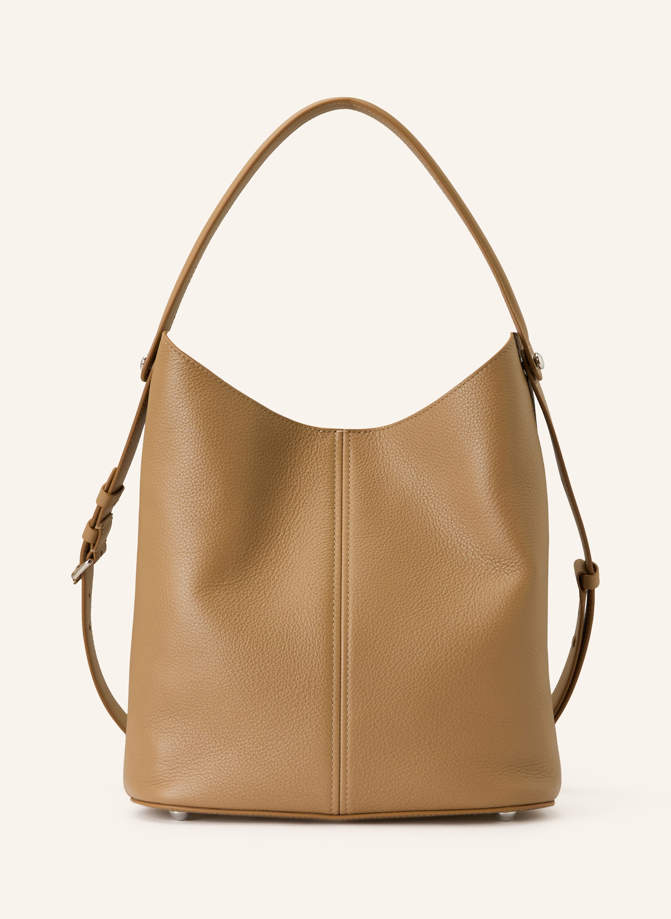 Maison Margiela Maison Margiela Beuteltasche Dress-Age beige in CAMEL / SILBER