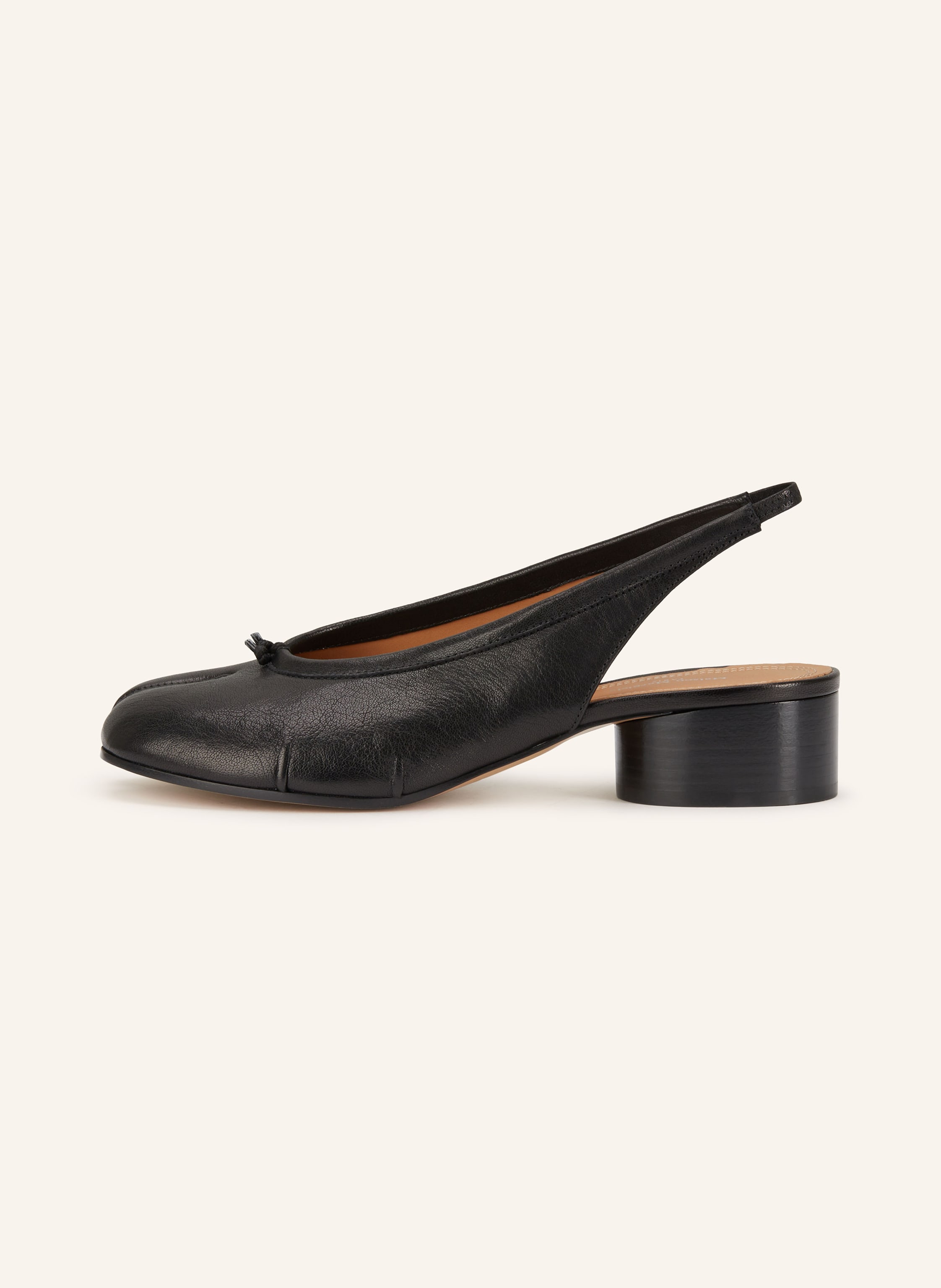 Thumbnail - Maison Margiela Slingpumps Tabi schwarz