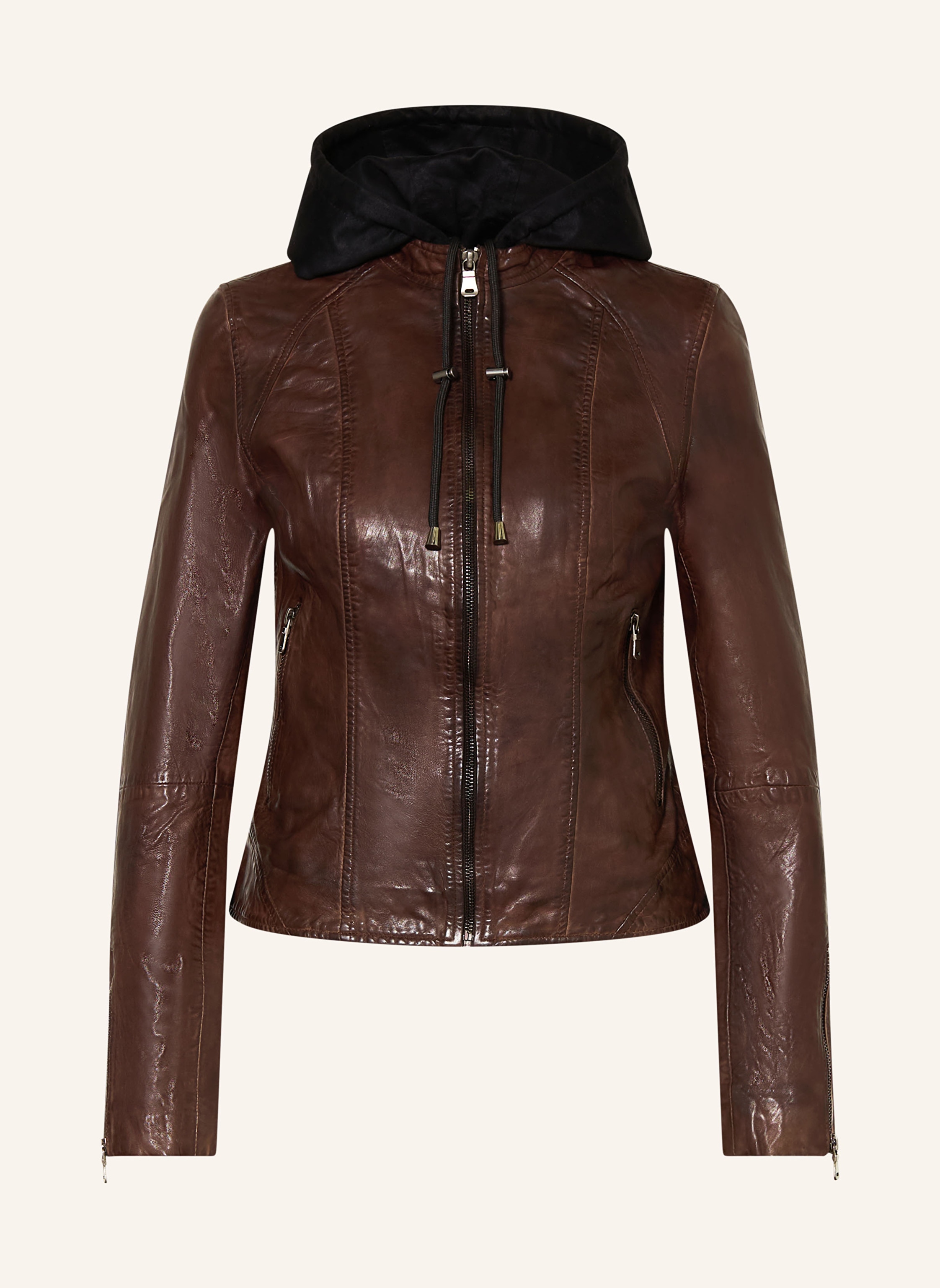 Ricano Lederjacke Dalia braun