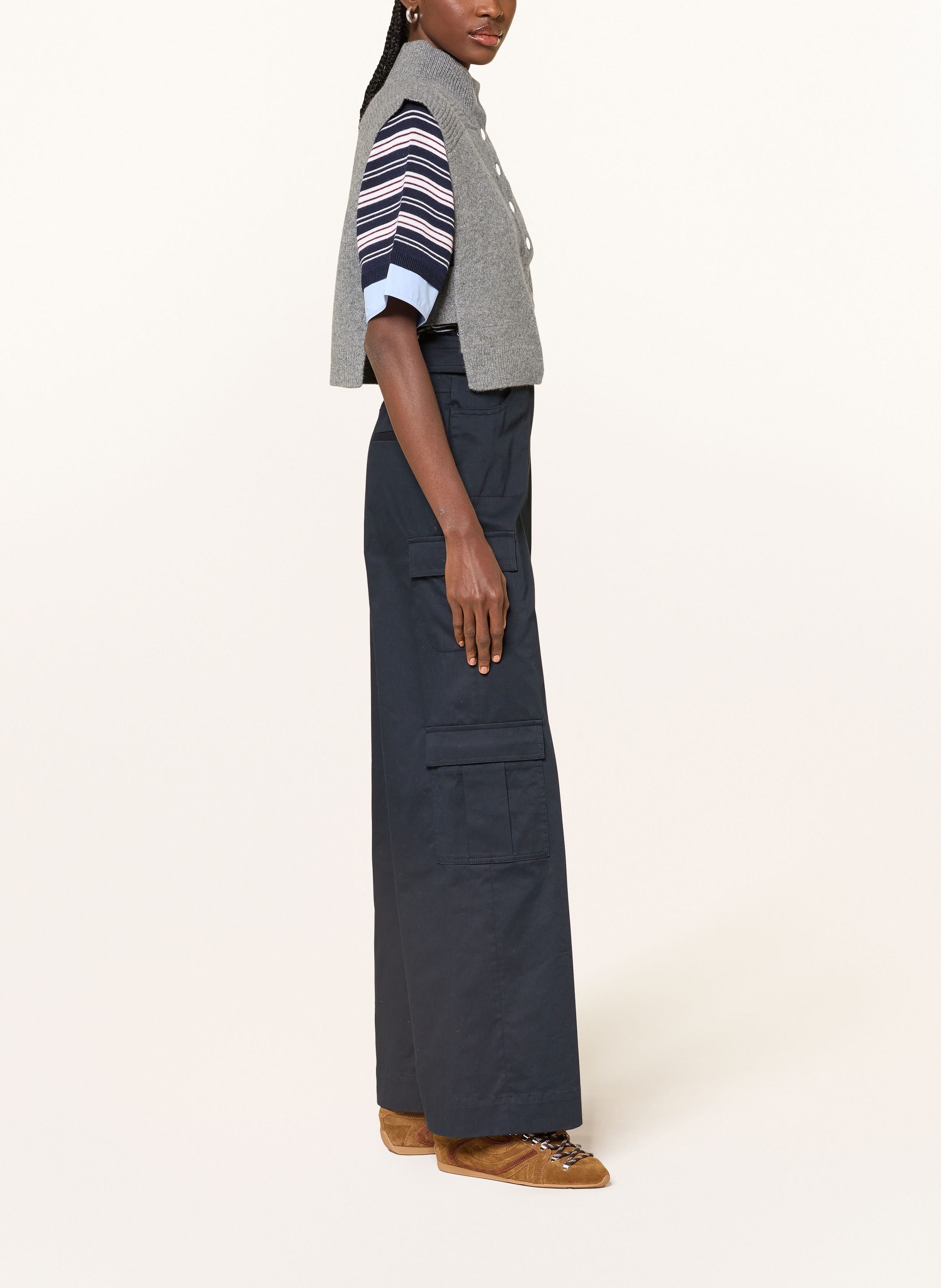 Thumbnail - Claudie Pierlot Cargohose blau
