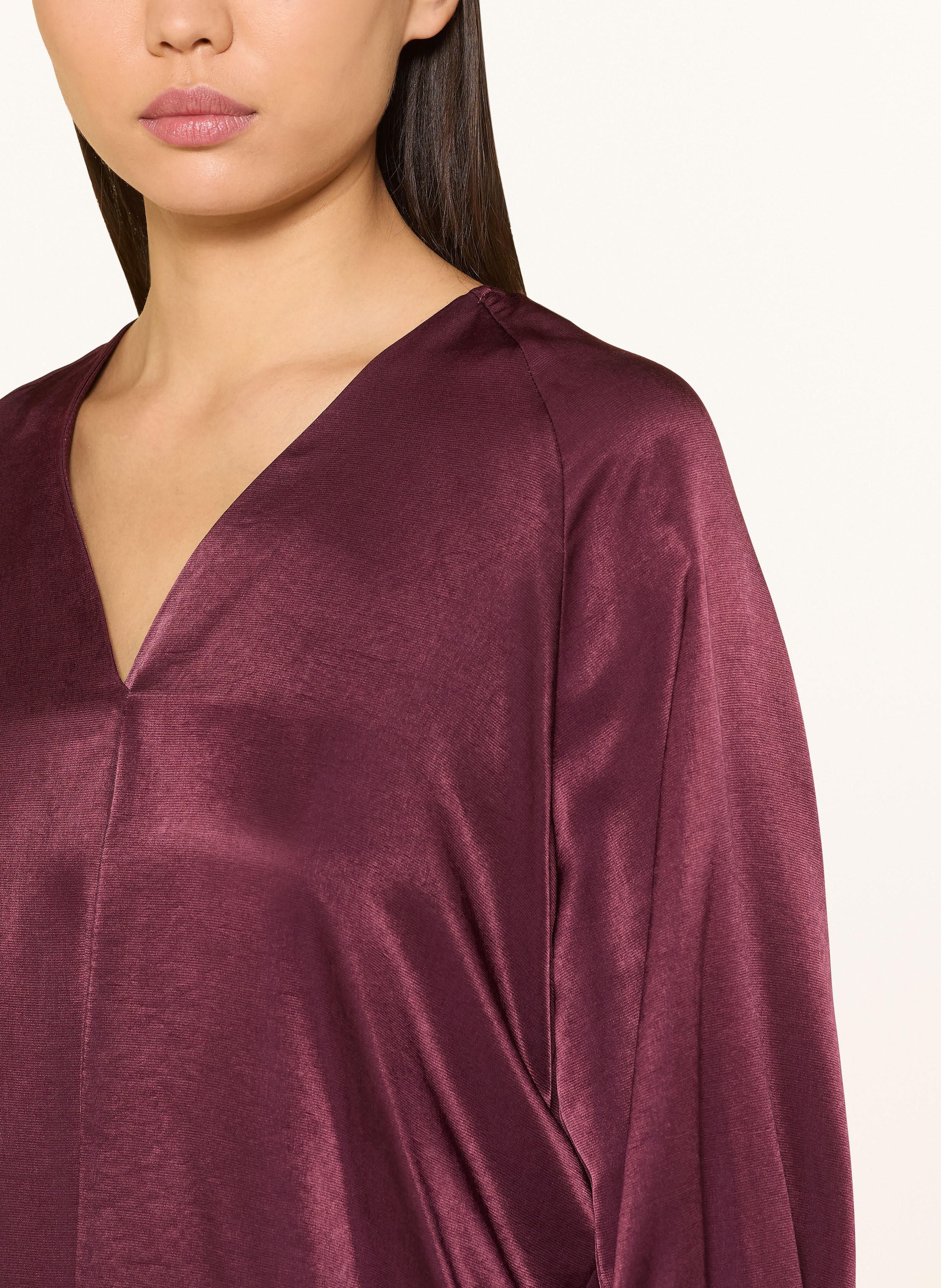 Thumbnail - Cinque Blusenshirt Cipalme Aus Satin rot