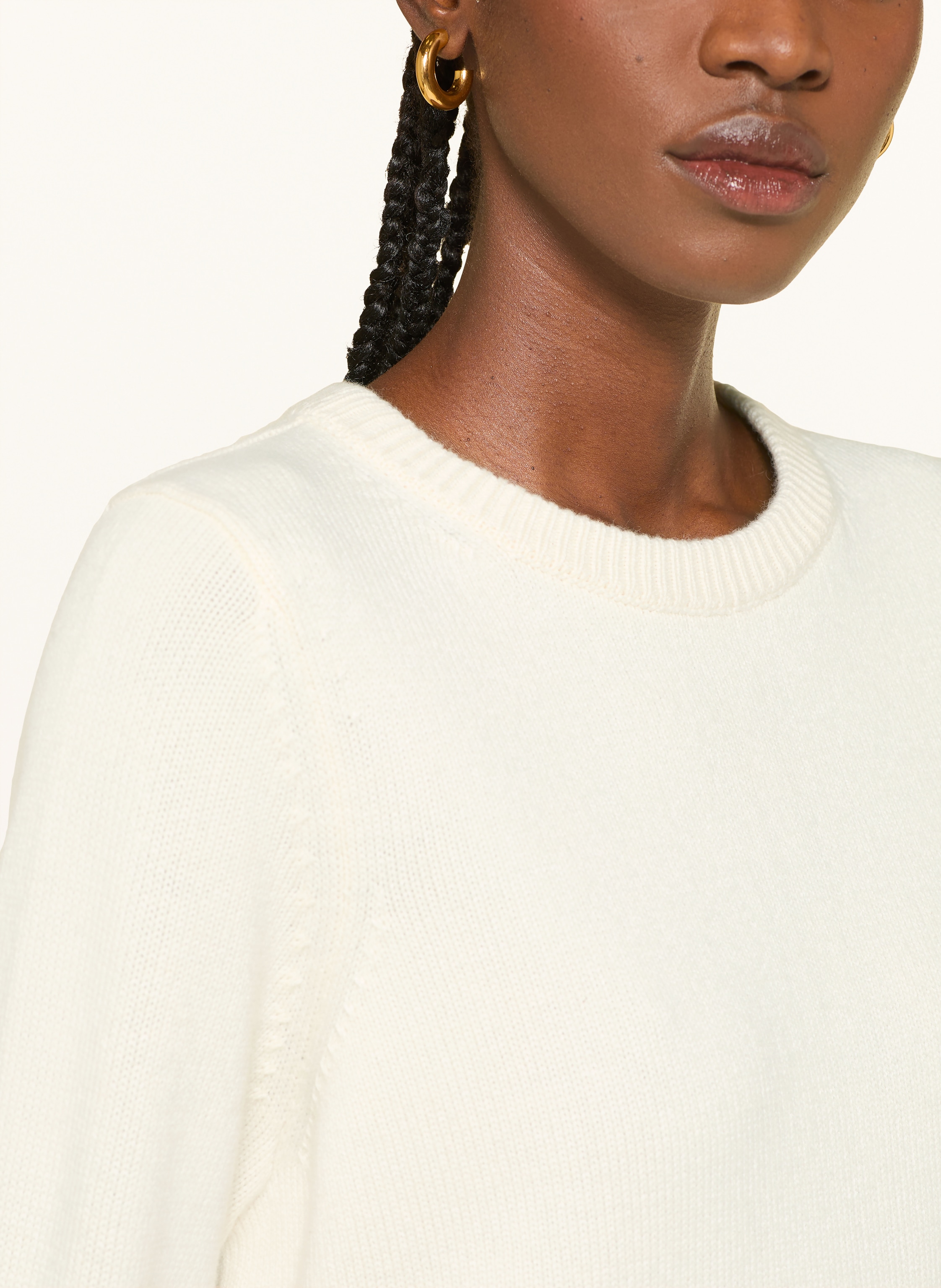 Thumbnail - Ba&Sh Strickkleid Atess weiss