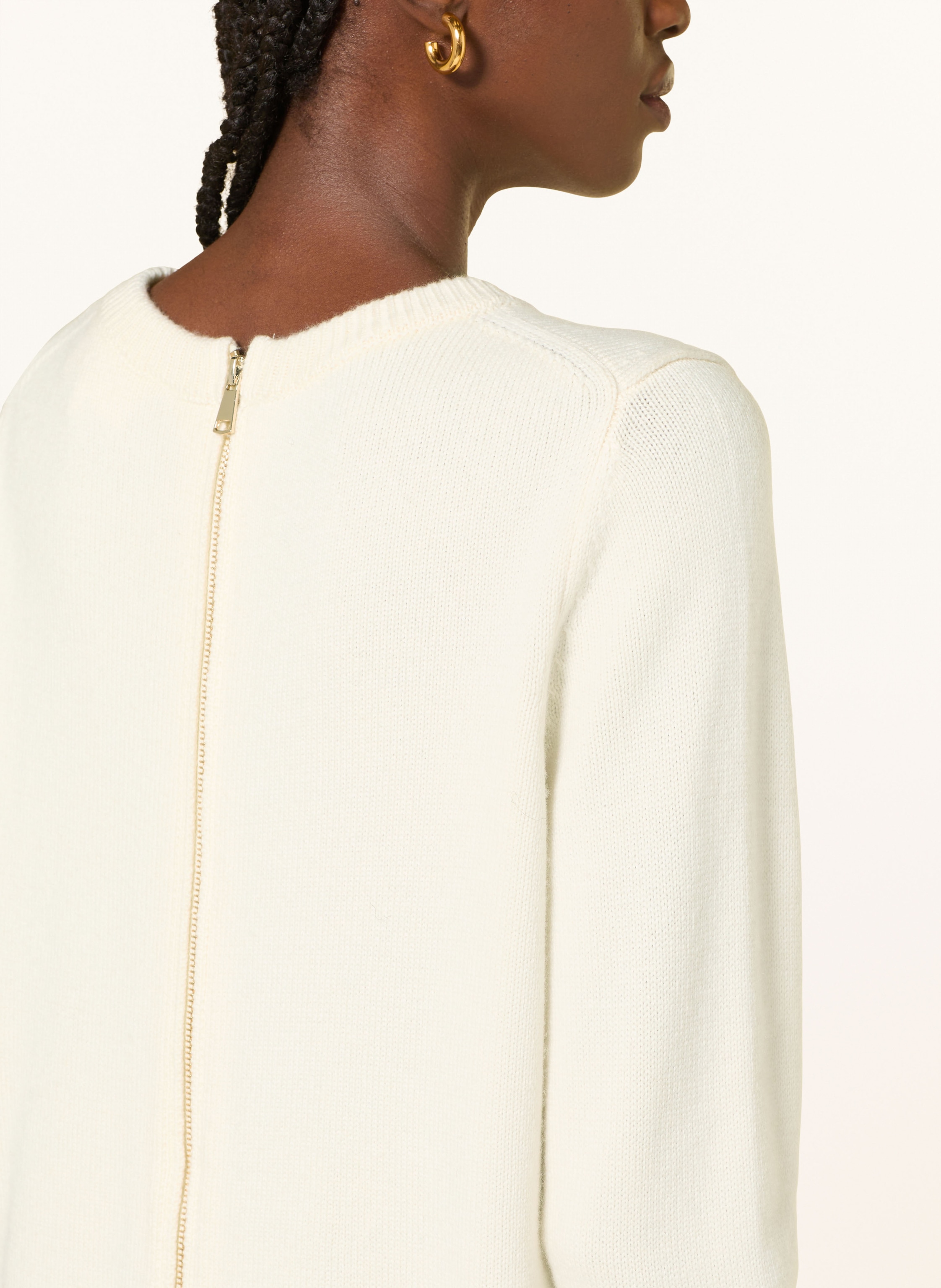 Thumbnail - Ba&Sh Strickkleid Atess weiss