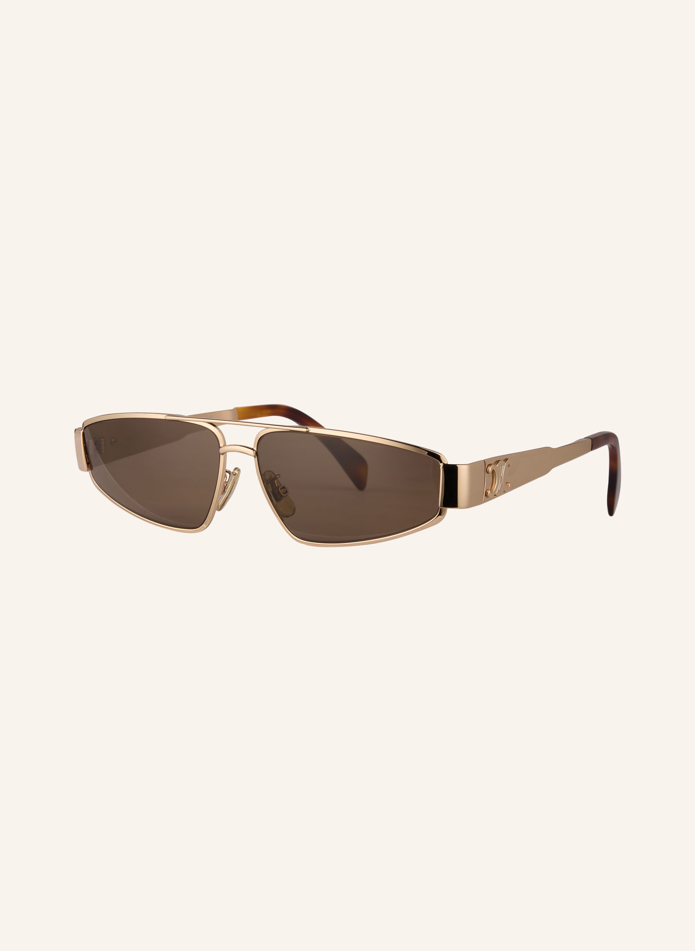 Celine Celine Sonnenbrille cl000572 gold in GOLD/ BRAUN