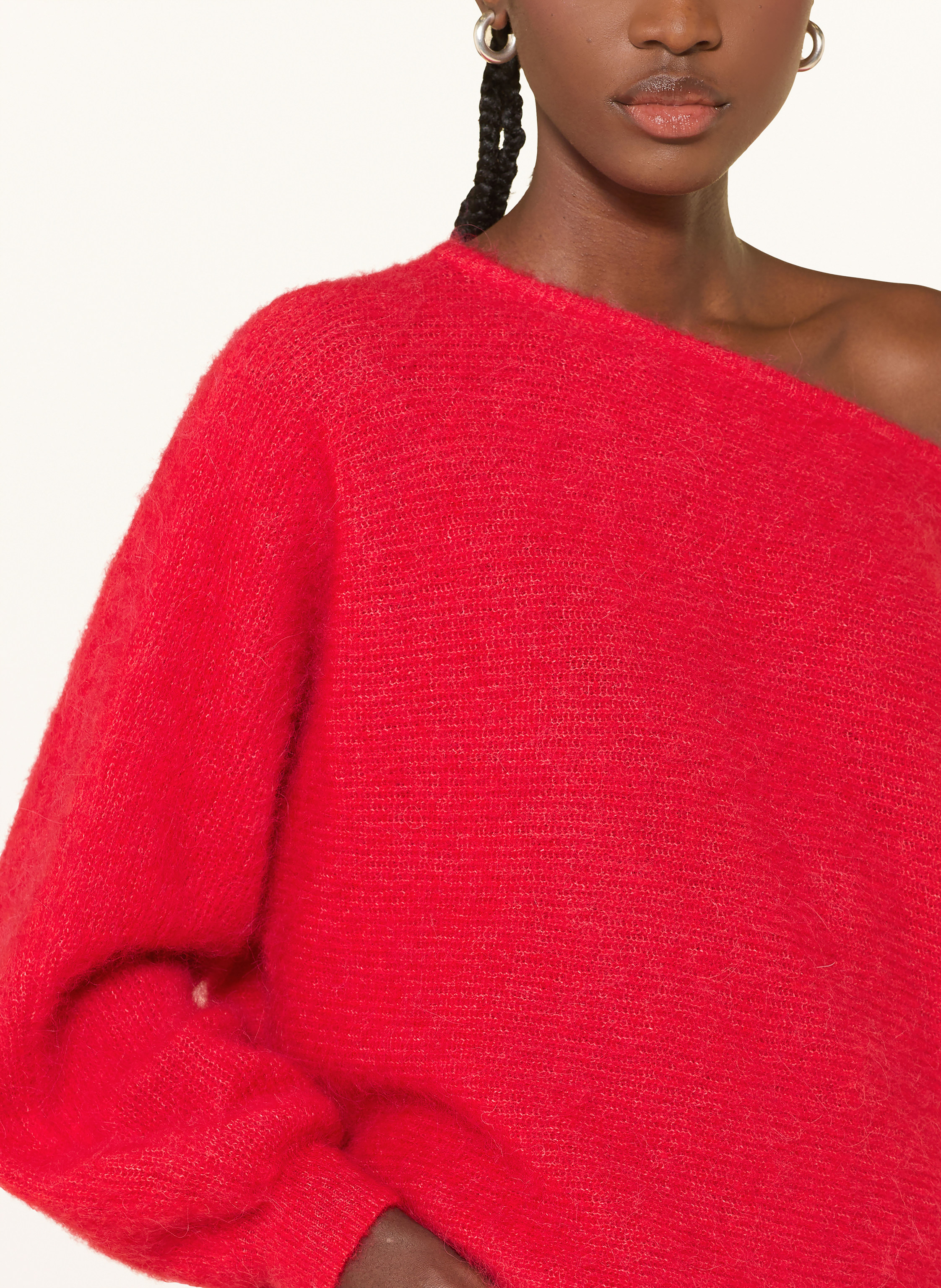 Thumbnail - Ba&Sh One-Shoulder-Pullover Suela rot