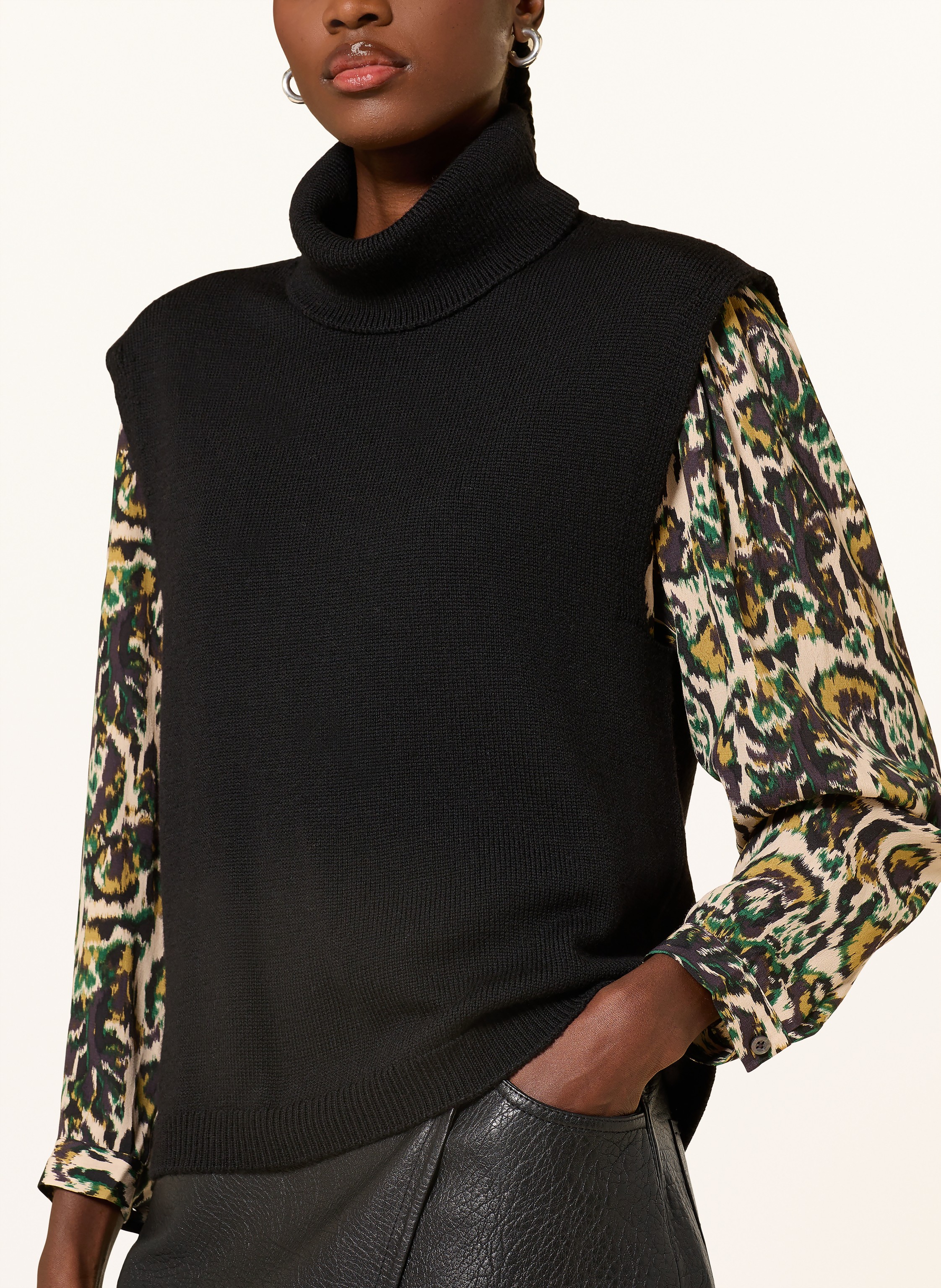 Thumbnail - Ba&Sh Pullunder Linda schwarz