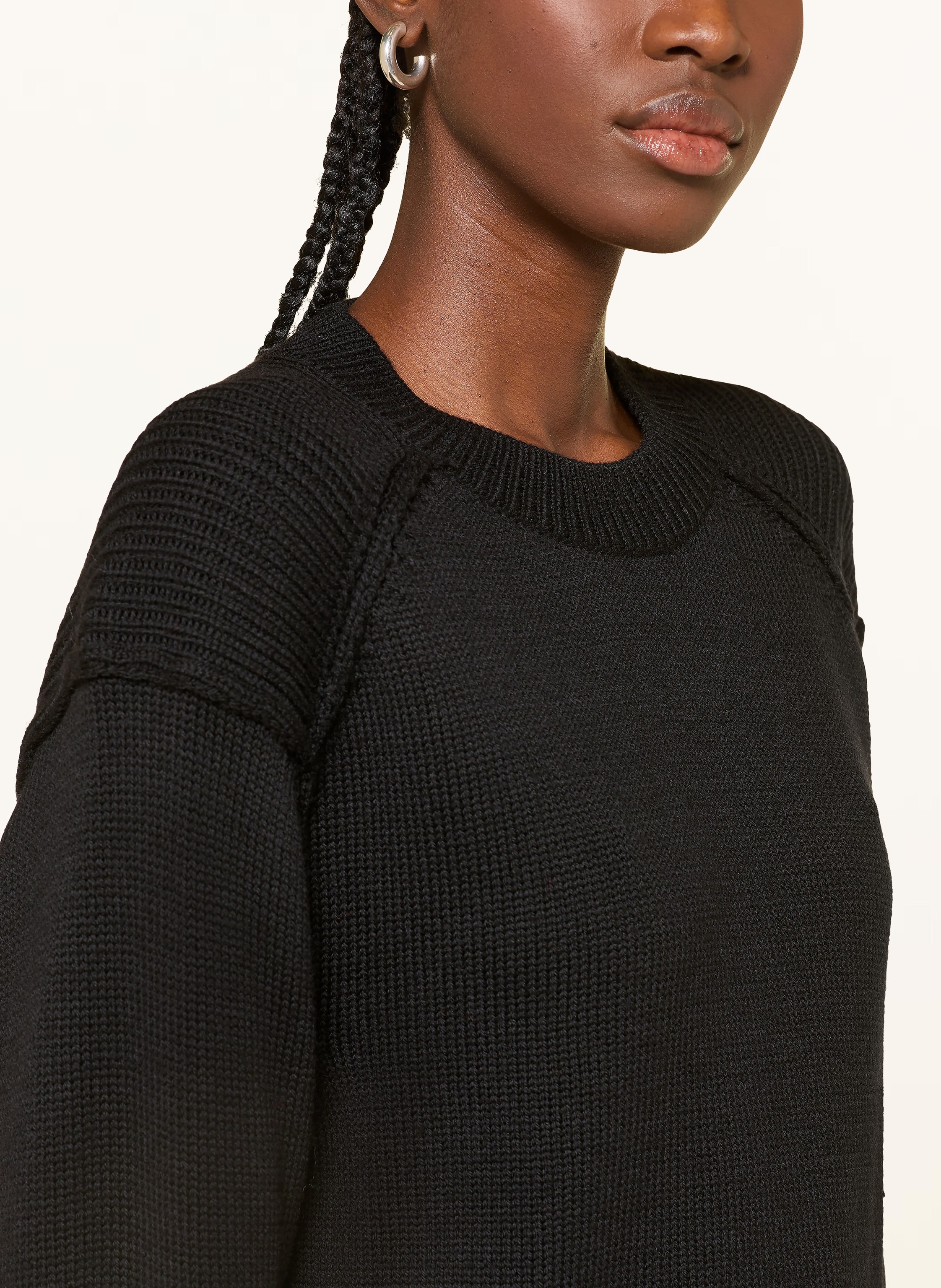 Thumbnail - Ba&Sh Pullover Liara schwarz