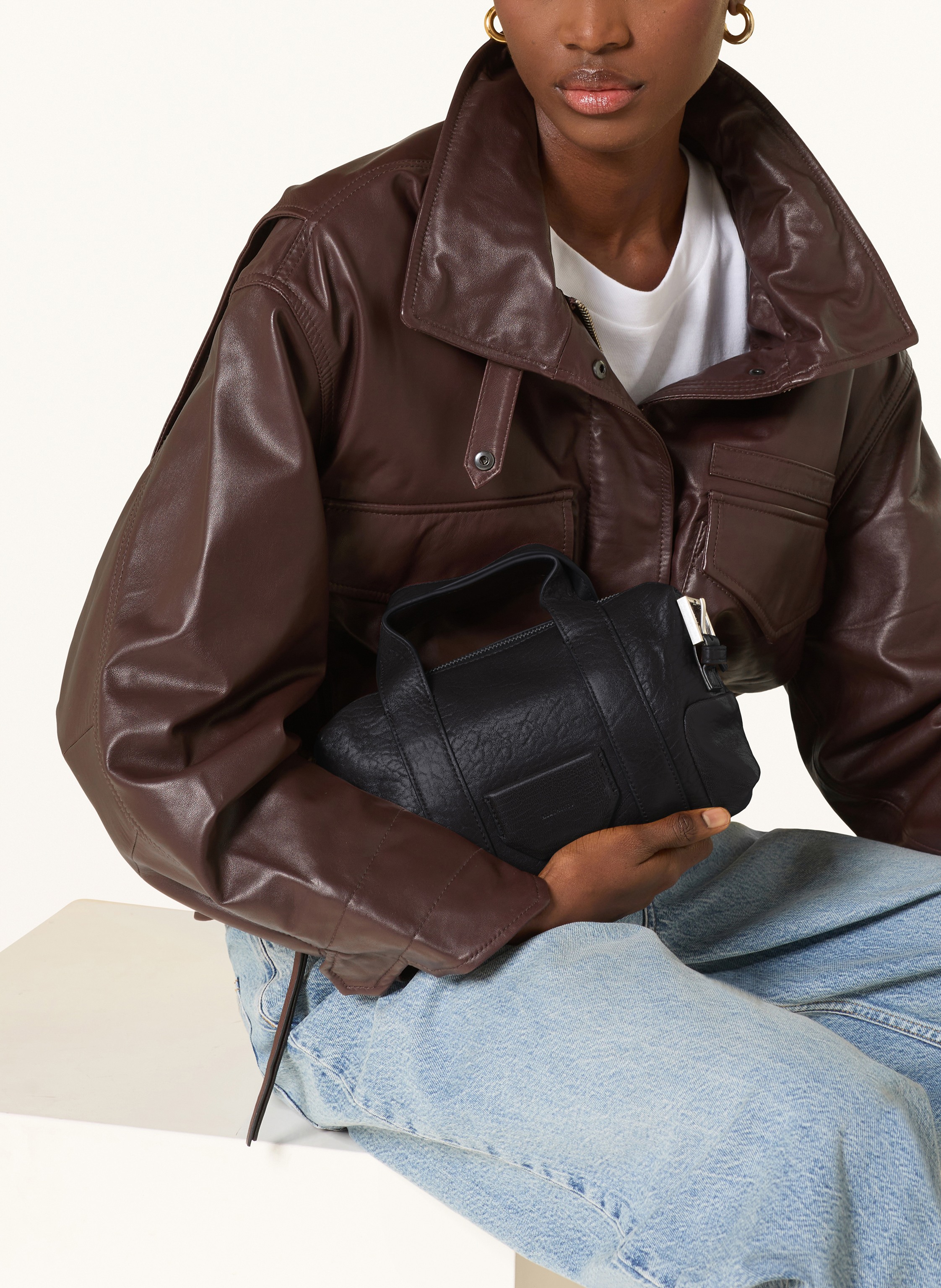 Thumbnail - Allsaints Umhängetasche Ares schwarz