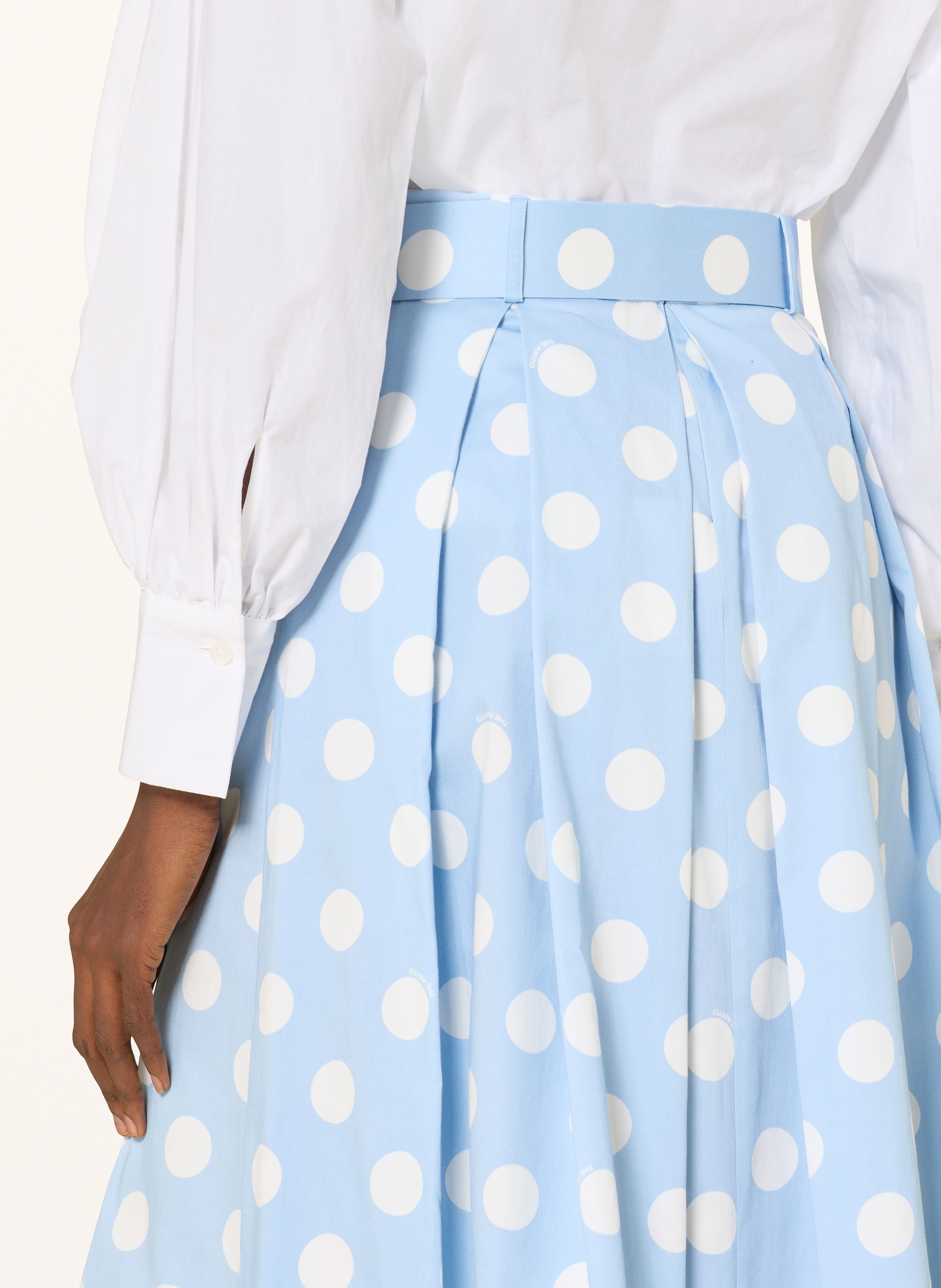 Thumbnail - The Abito Faltenrock blau