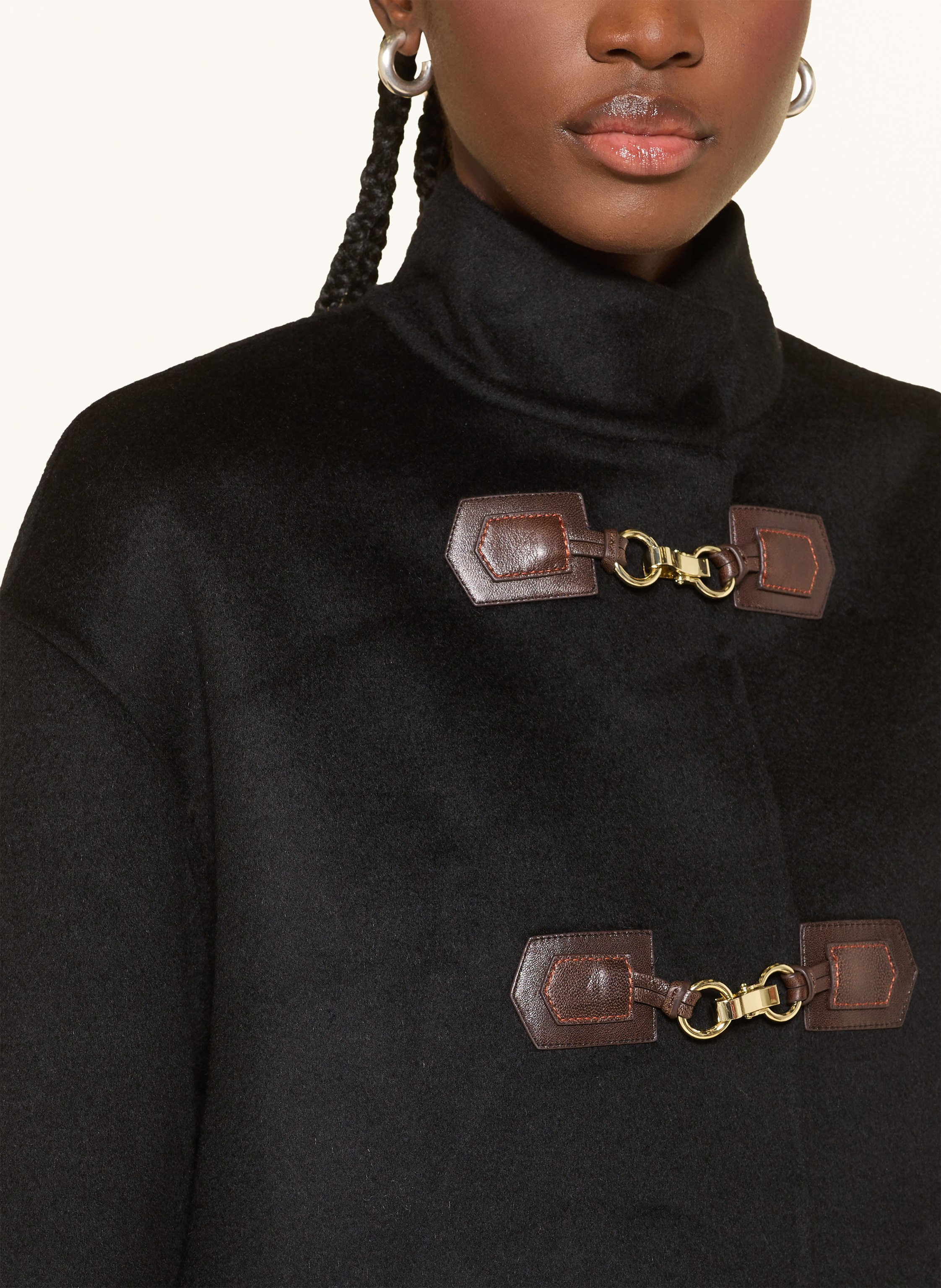 Thumbnail - Sandro Dufflecoat schwarz