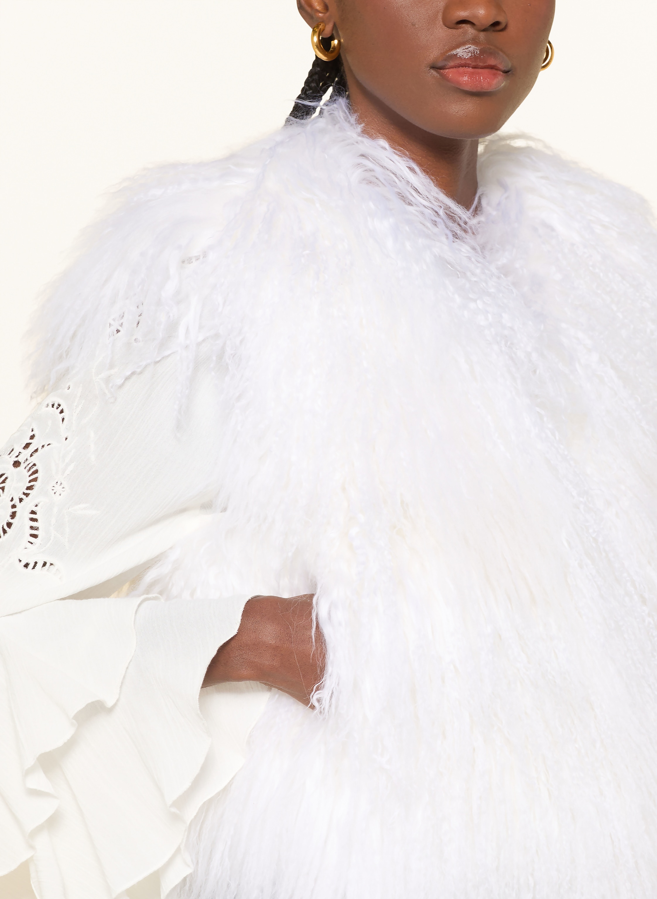 Thumbnail - Mrs & Hugs Weste weiss