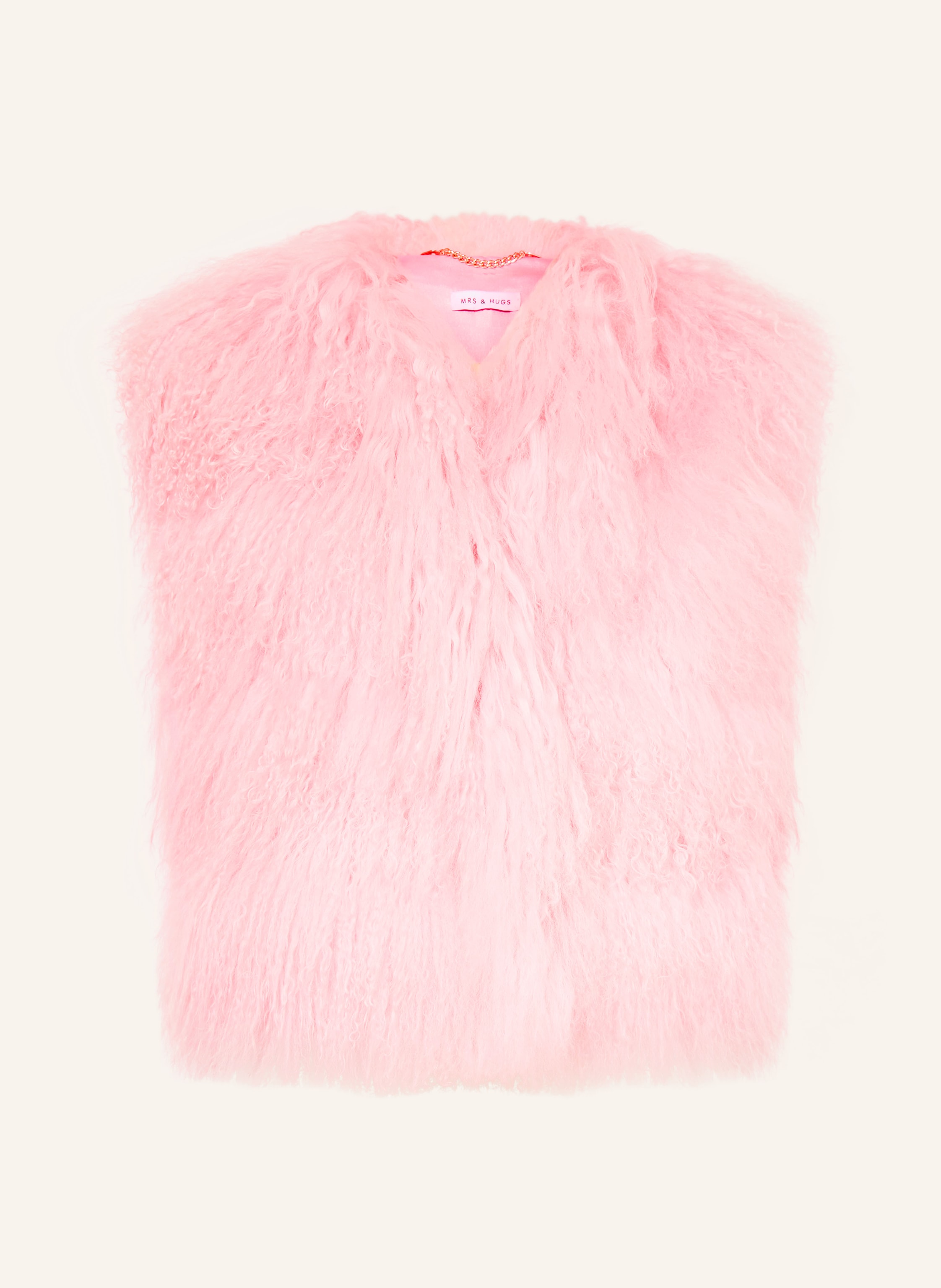 Mrs & Hugs Weste pink