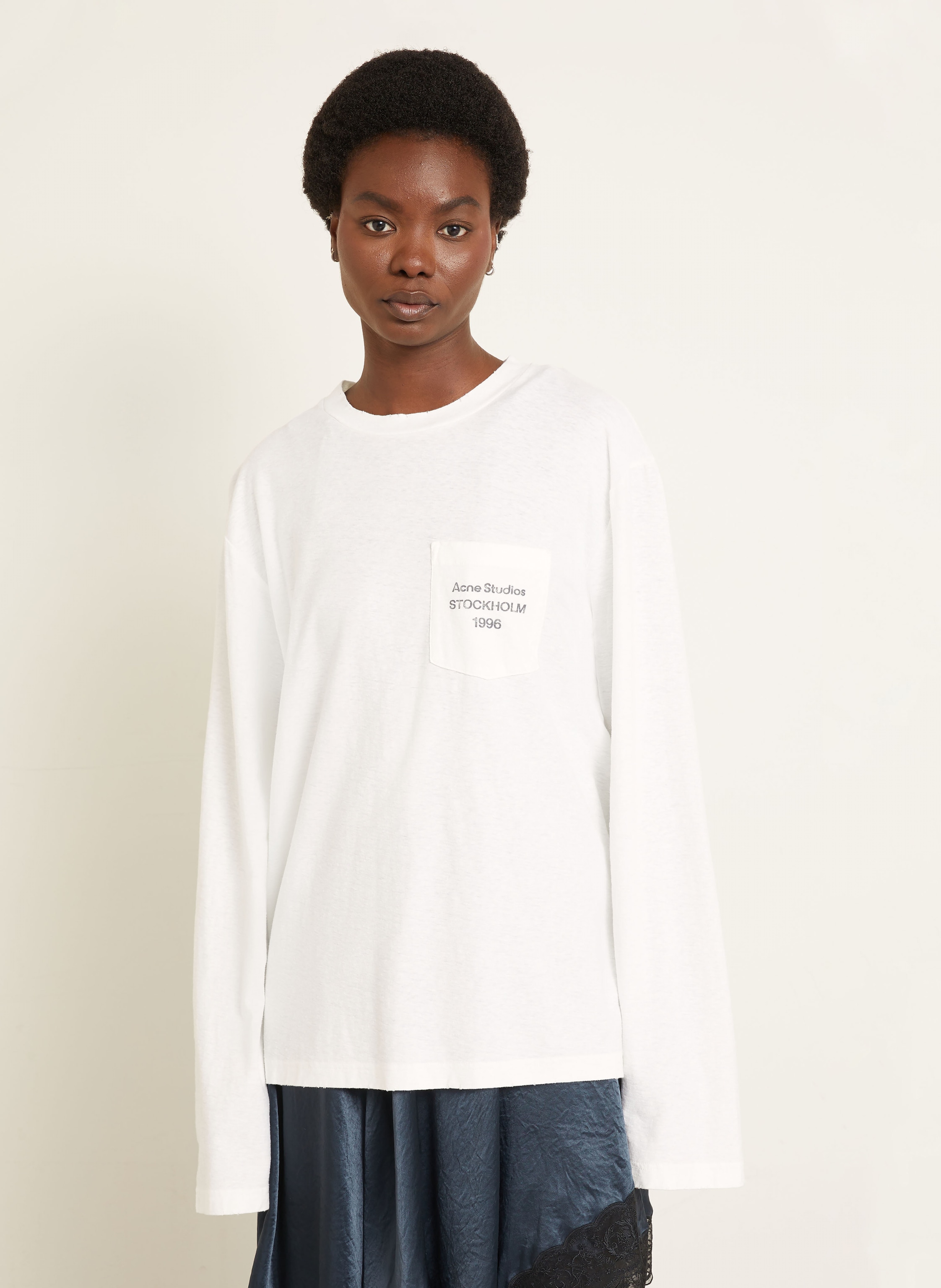 Thumbnail - Acne Studios Longsleeve weiss