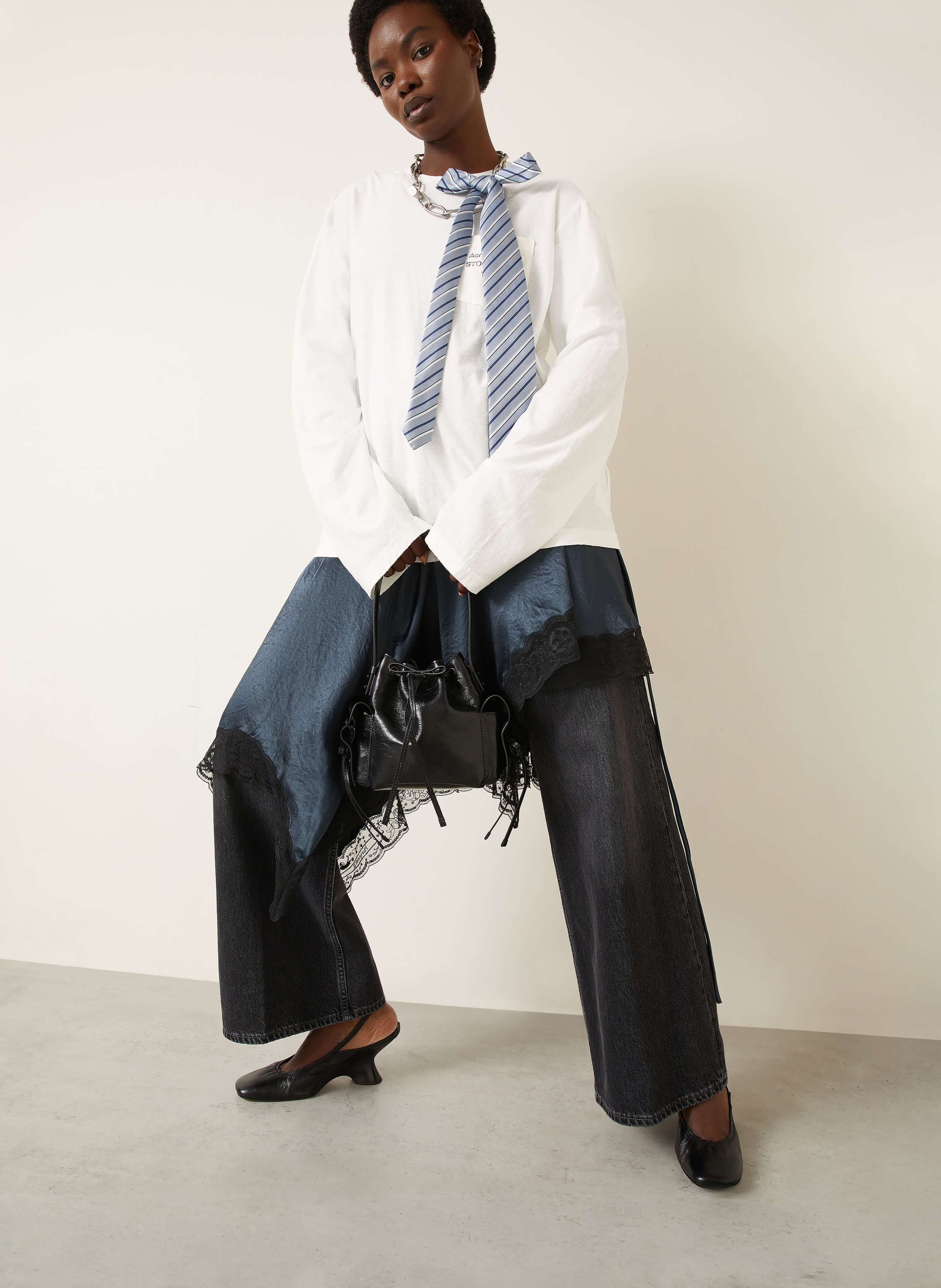 Thumbnail - Acne Studios Longsleeve weiss