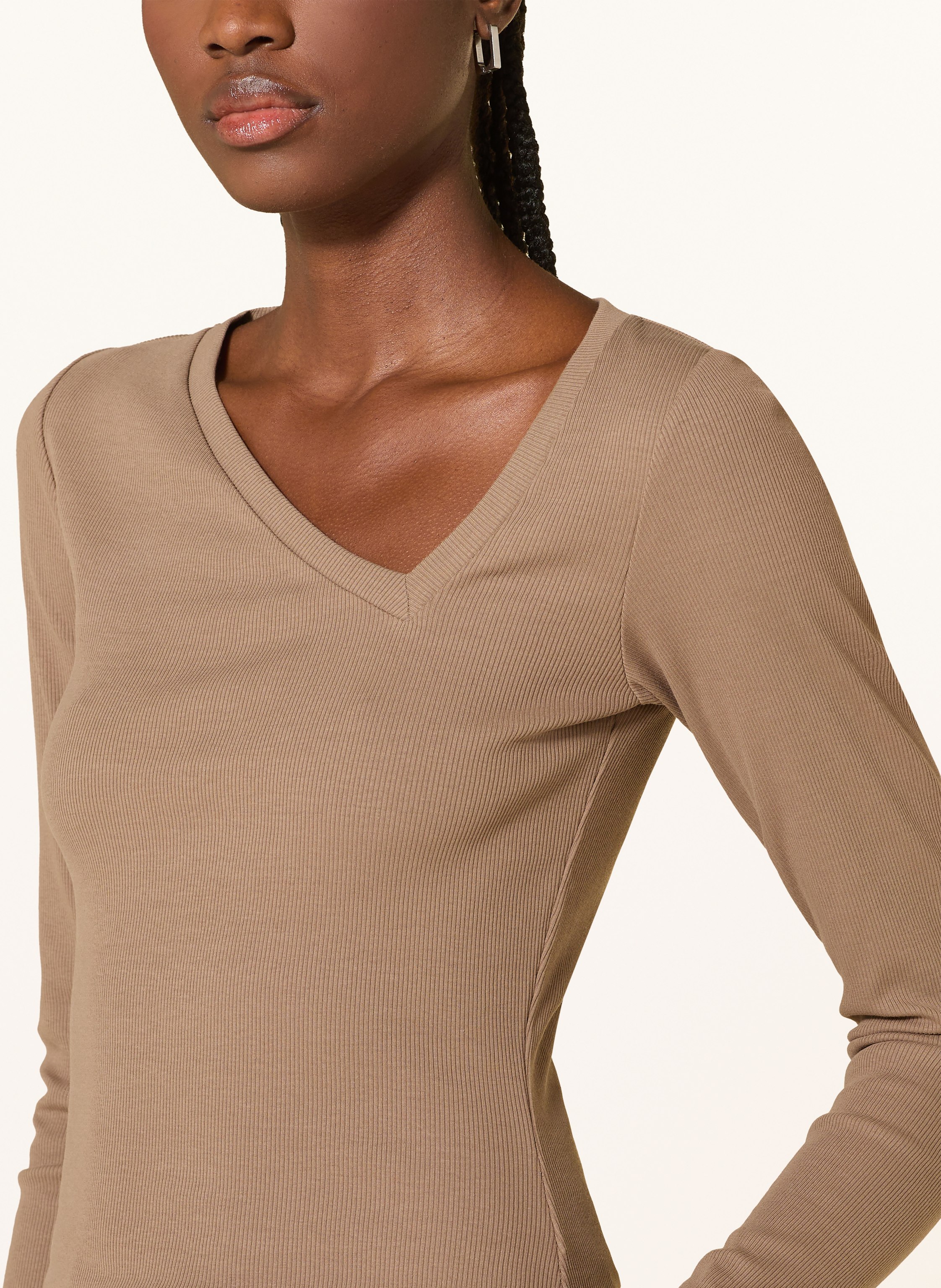 Thumbnail - Reiss Longsleeve Felicity beige
