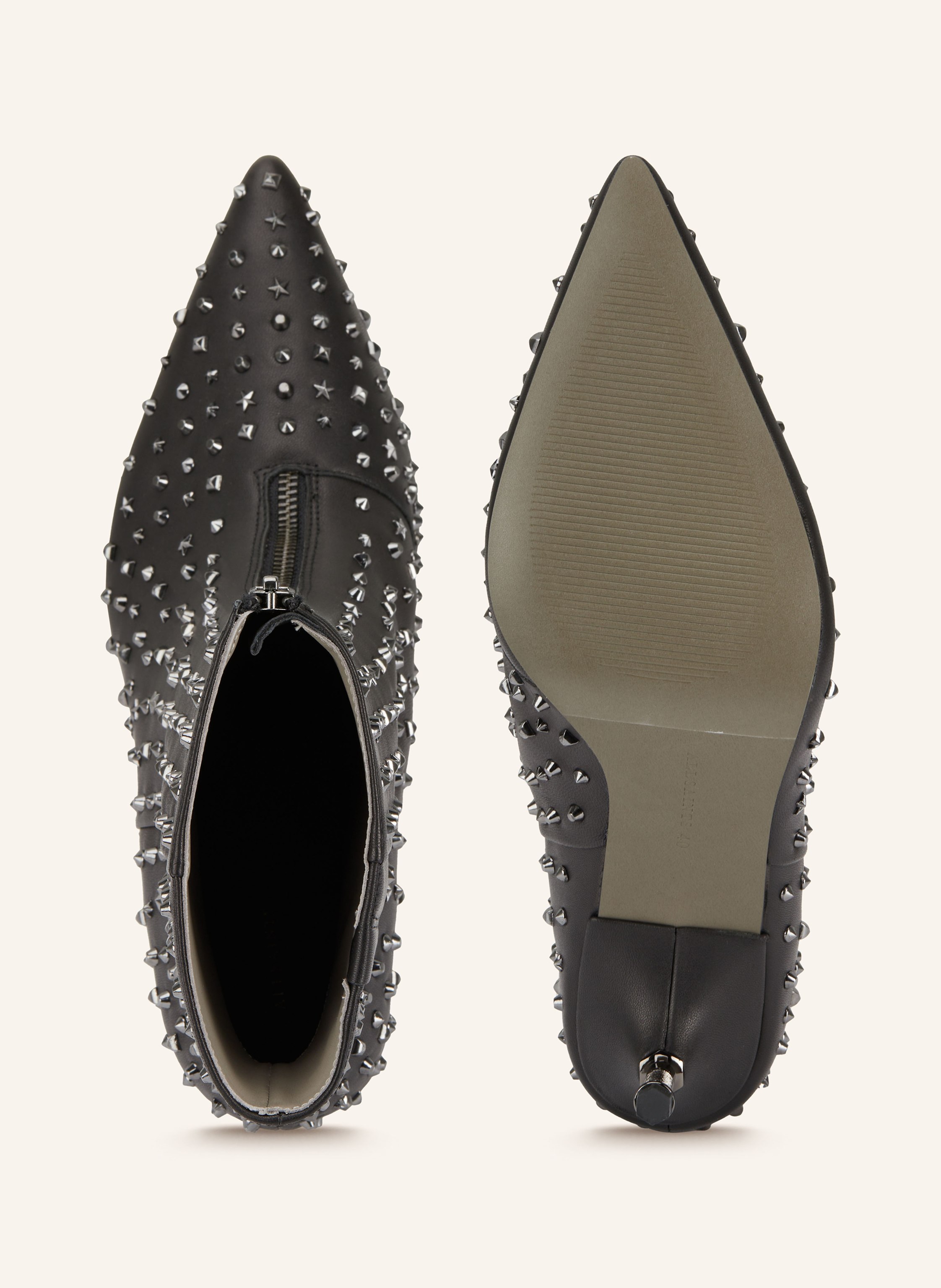 Thumbnail - Allsaints Stiefeletten Natasha Mit Nieten schwarz