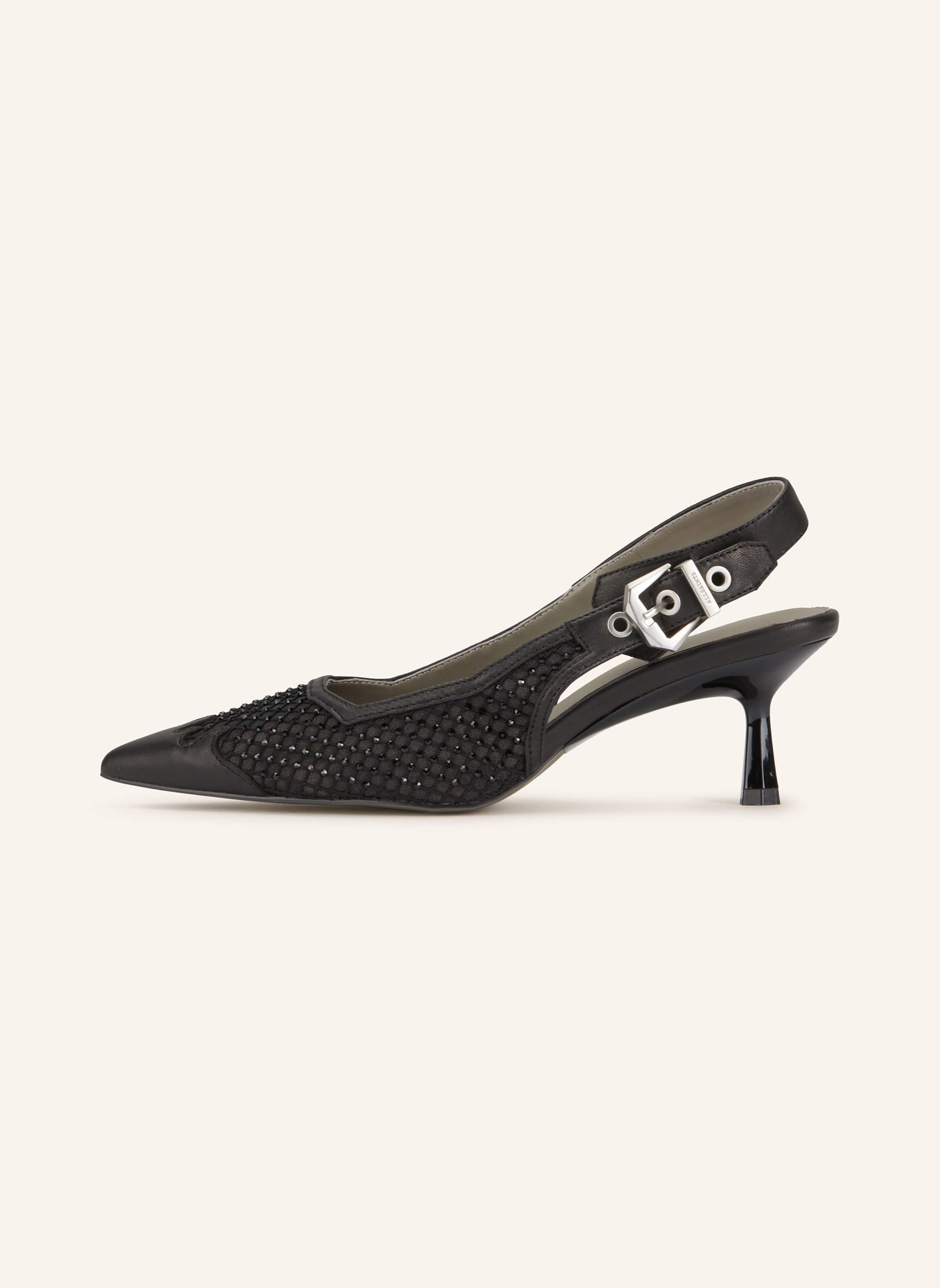 Thumbnail - Allsaints Slingpumps Idiya Mit Schmucksteinen schwarz