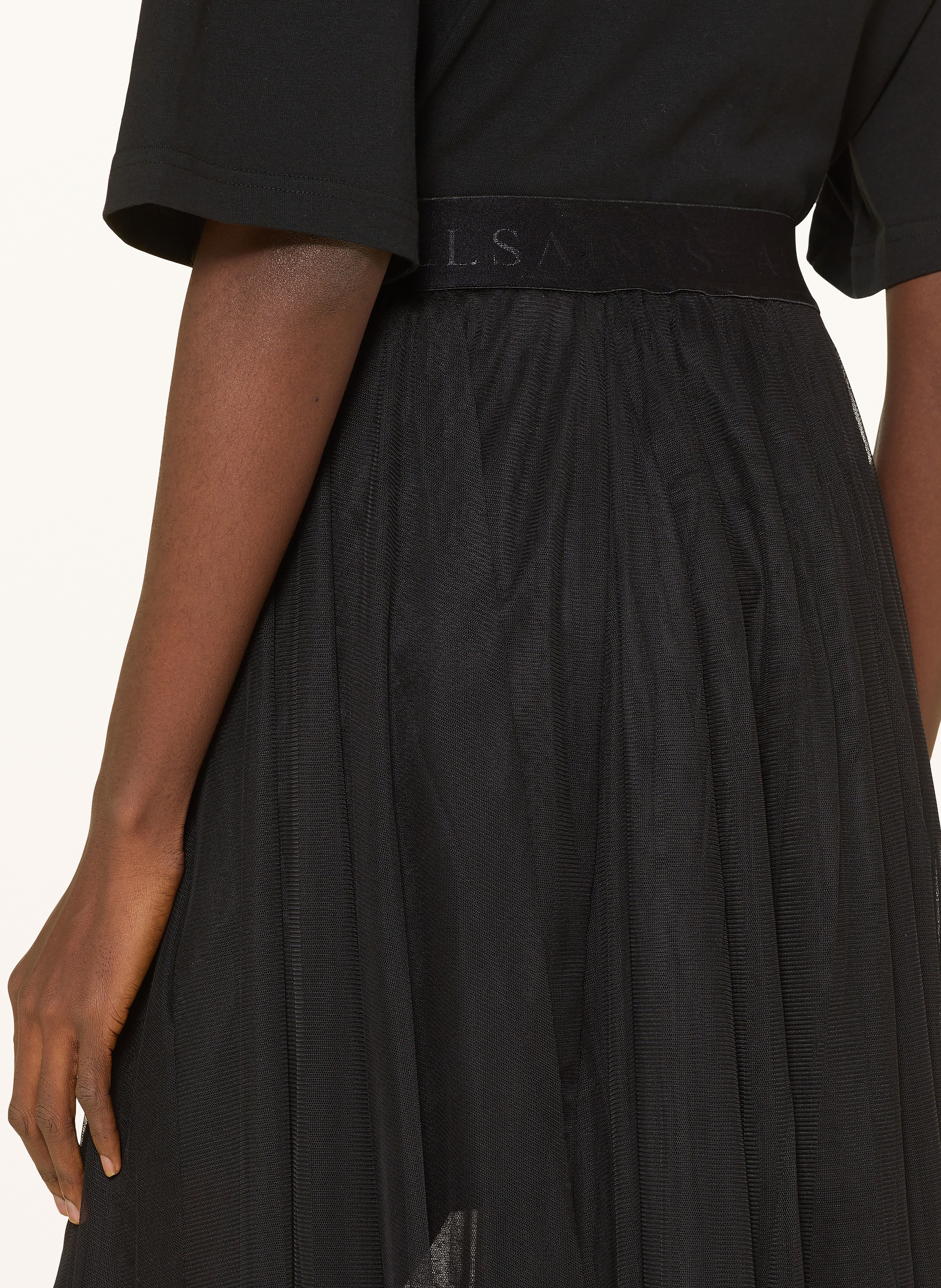 Thumbnail - Allsaints Tüllrock Ally schwarz