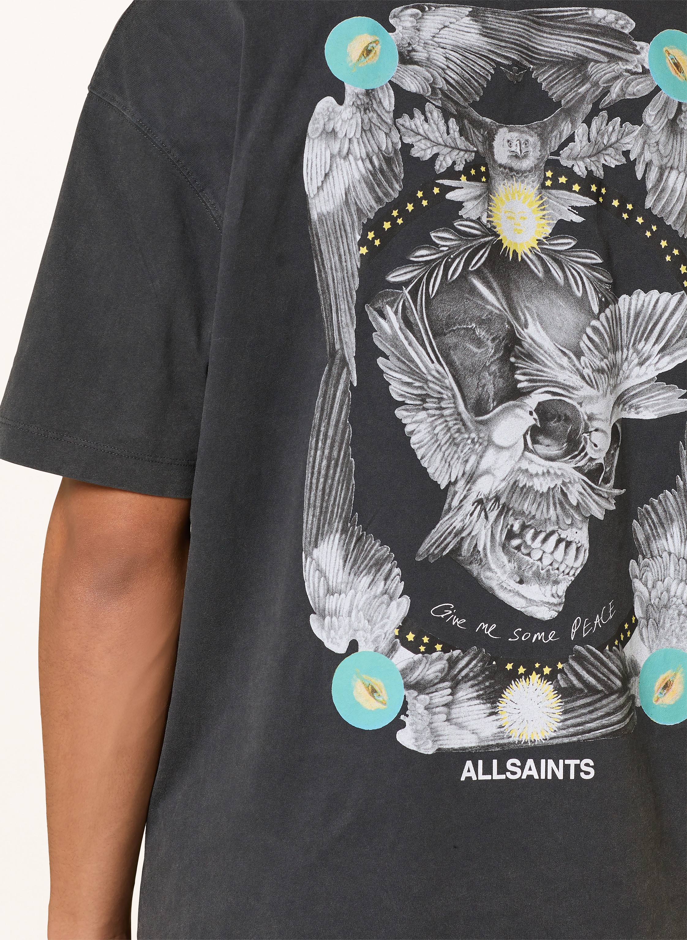 Thumbnail - Allsaints T-Shirt Mysteries schwarz