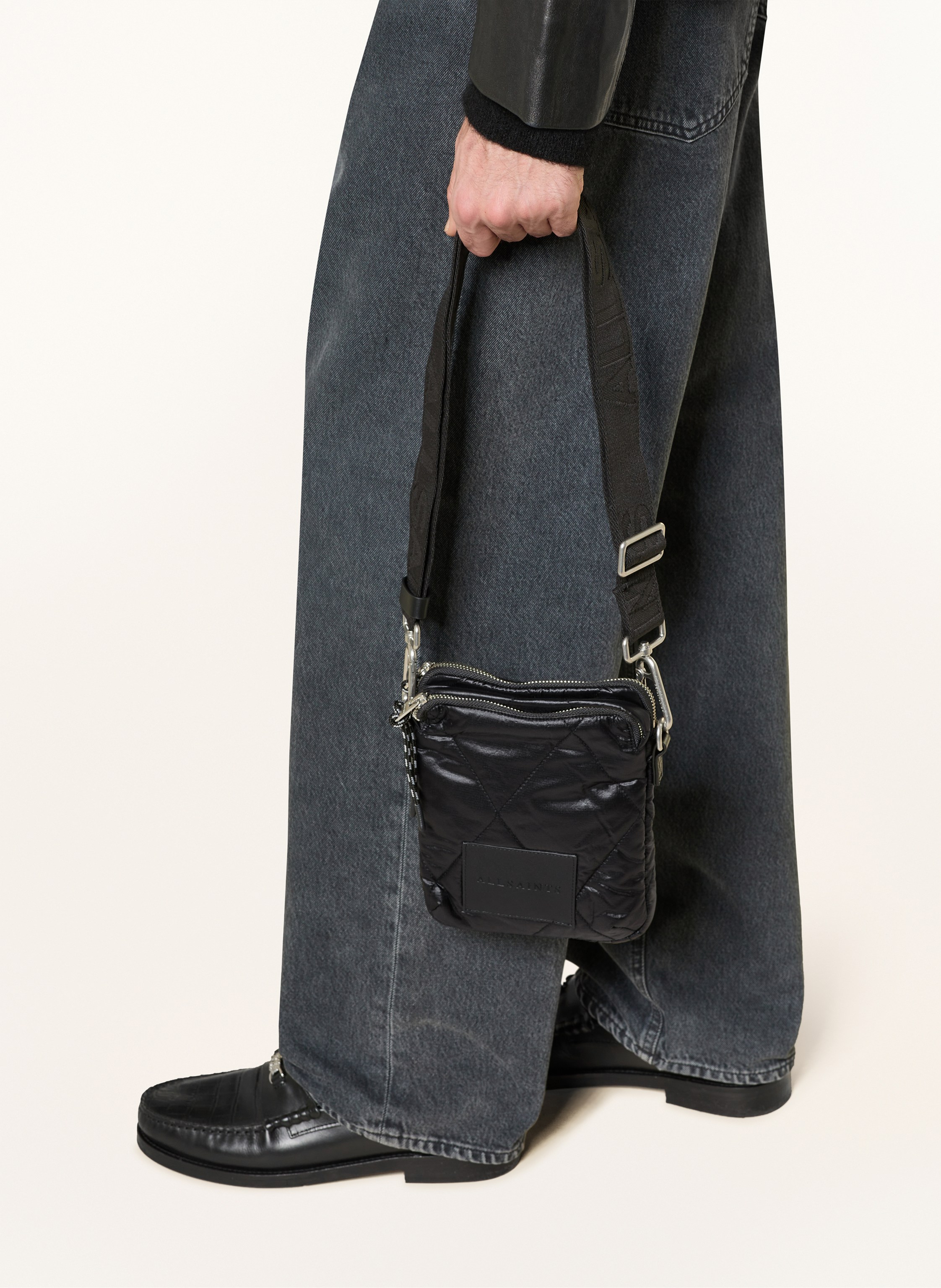 Thumbnail - Allsaints Umhängetasche Haven schwarz