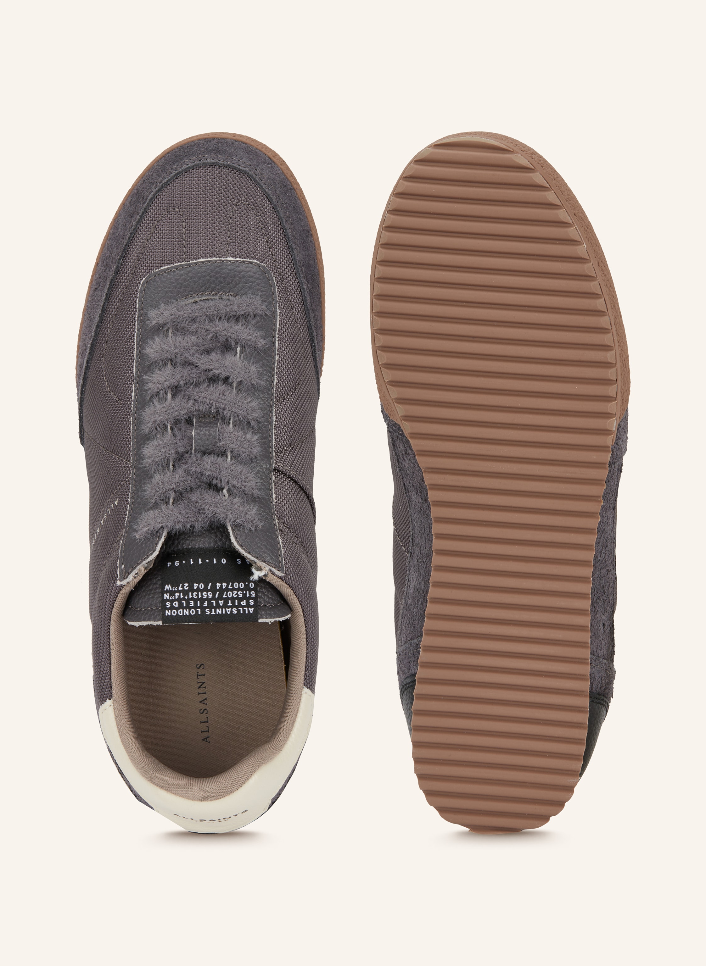 Thumbnail - Allsaints Sneaker Harri grau