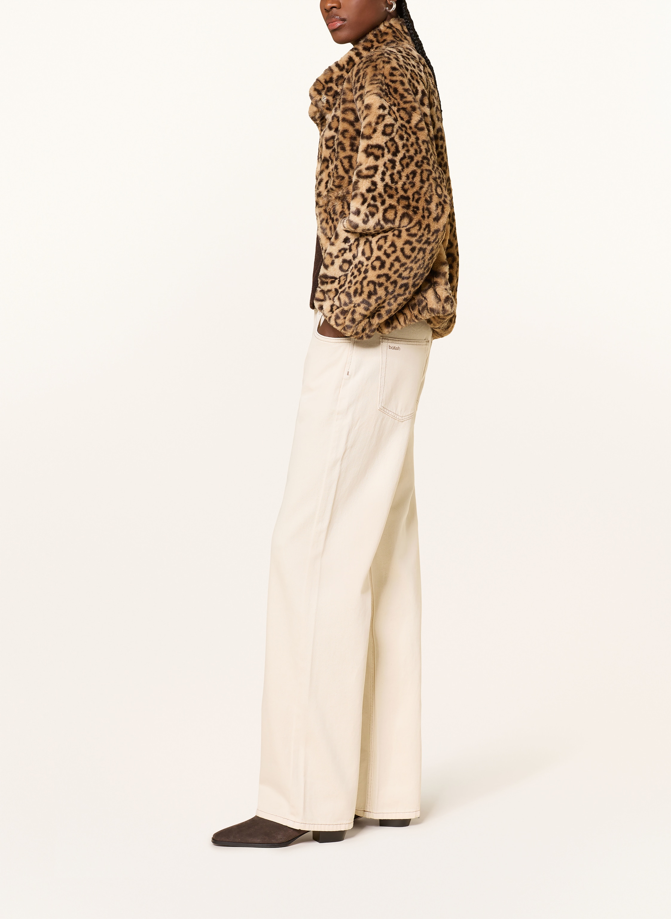 Thumbnail - Ba&Sh Straight Jeans Stunner Mit Nieten weiss