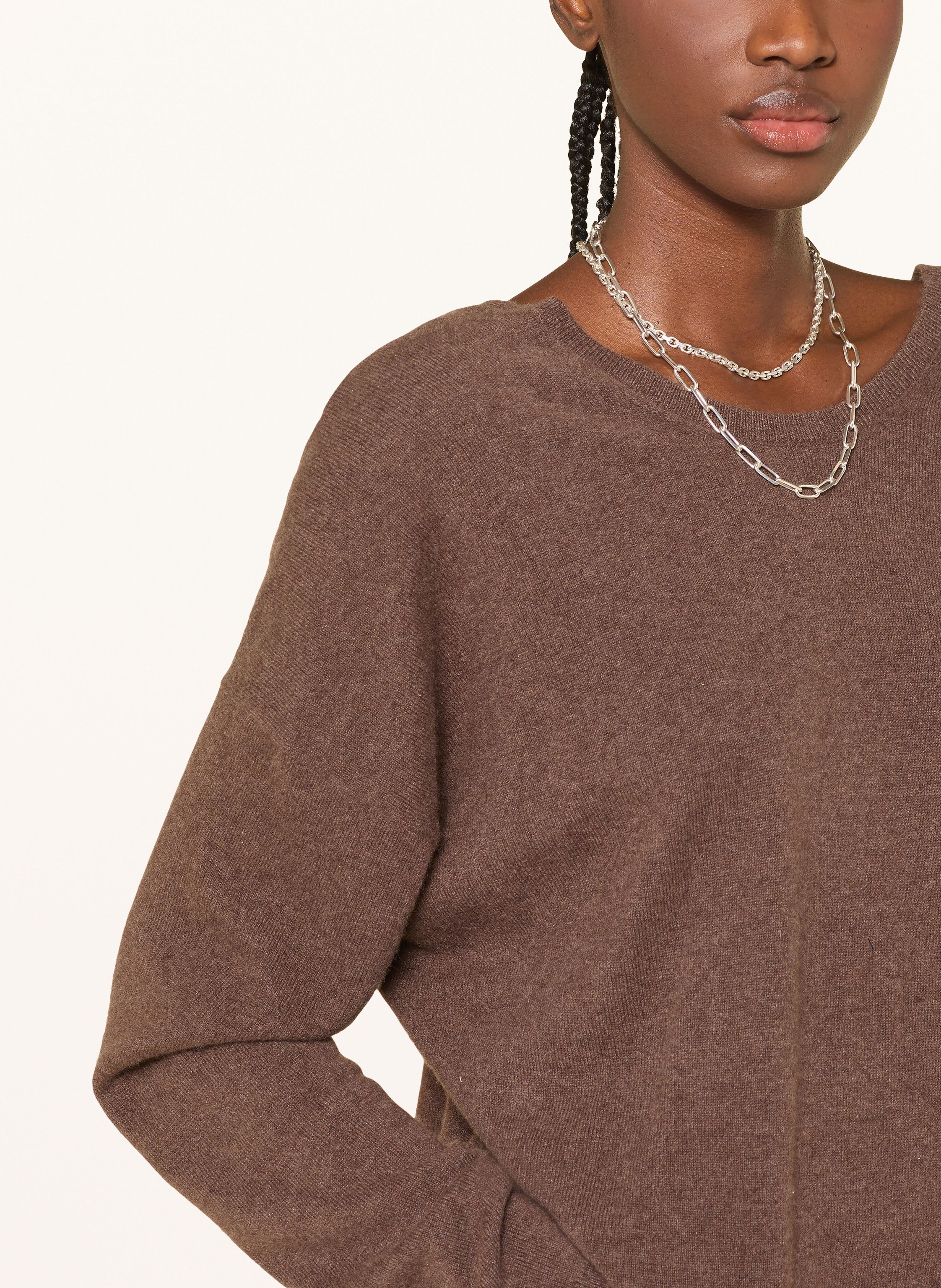 Thumbnail - Ba&Sh Cashmere-Pullover Celsy braun