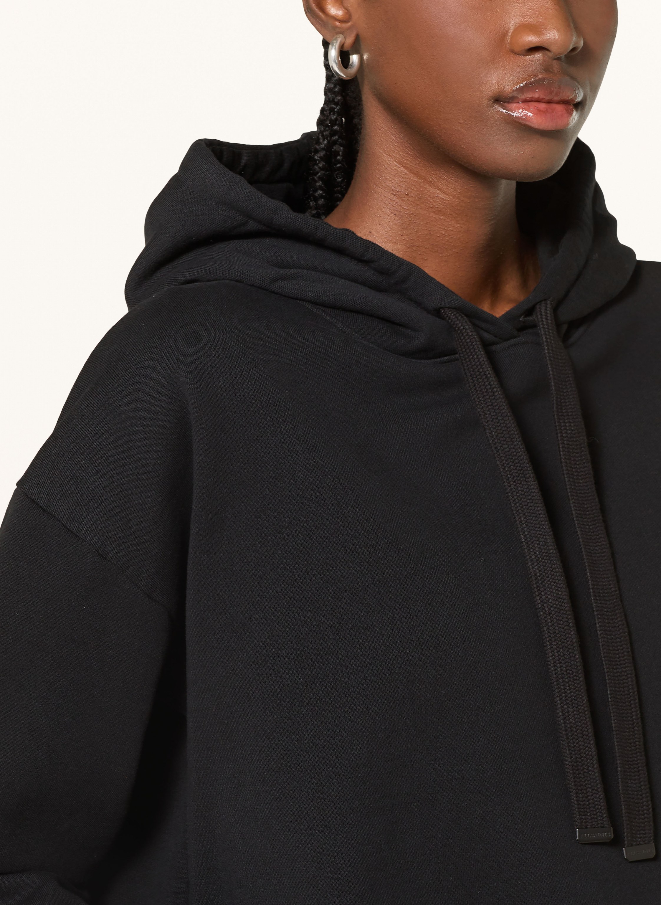 Thumbnail - Allsaints Hoodie Zinc Rhian Mit Schmucksteinen schwarz