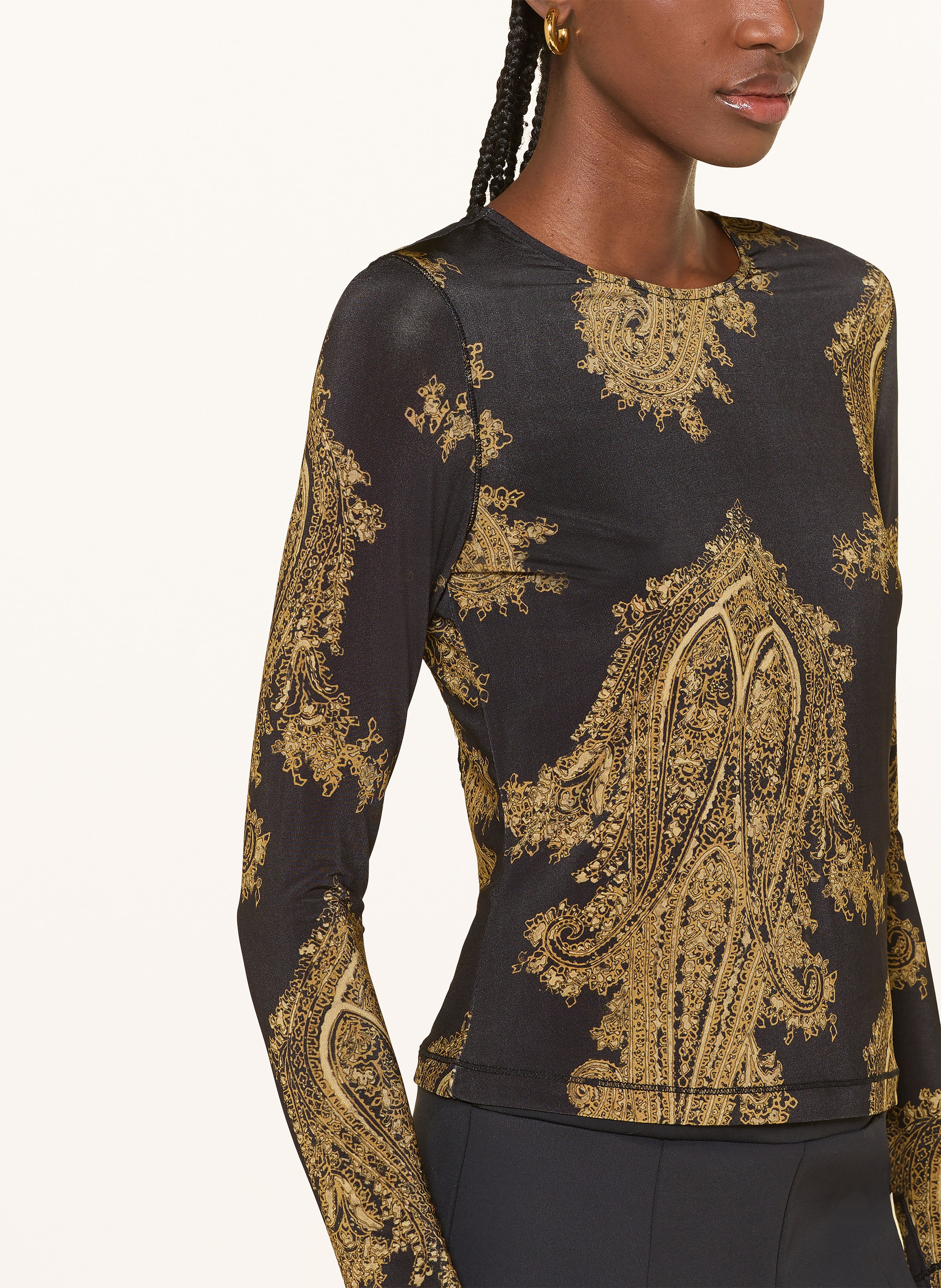 Thumbnail - Allsaints Longsleeve Katlyn schwarz