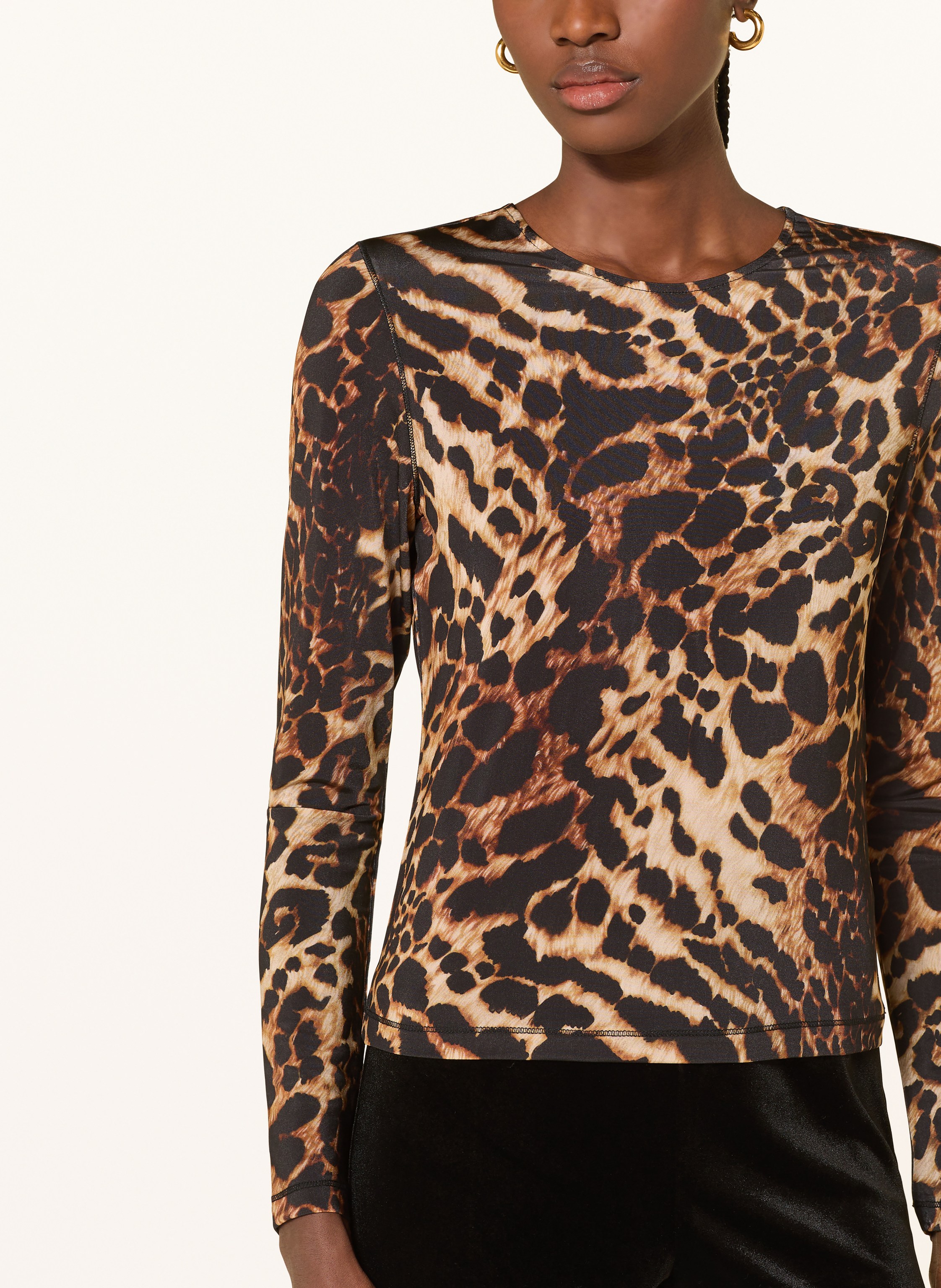 Thumbnail - Allsaints Longsleeve Katlyn braun