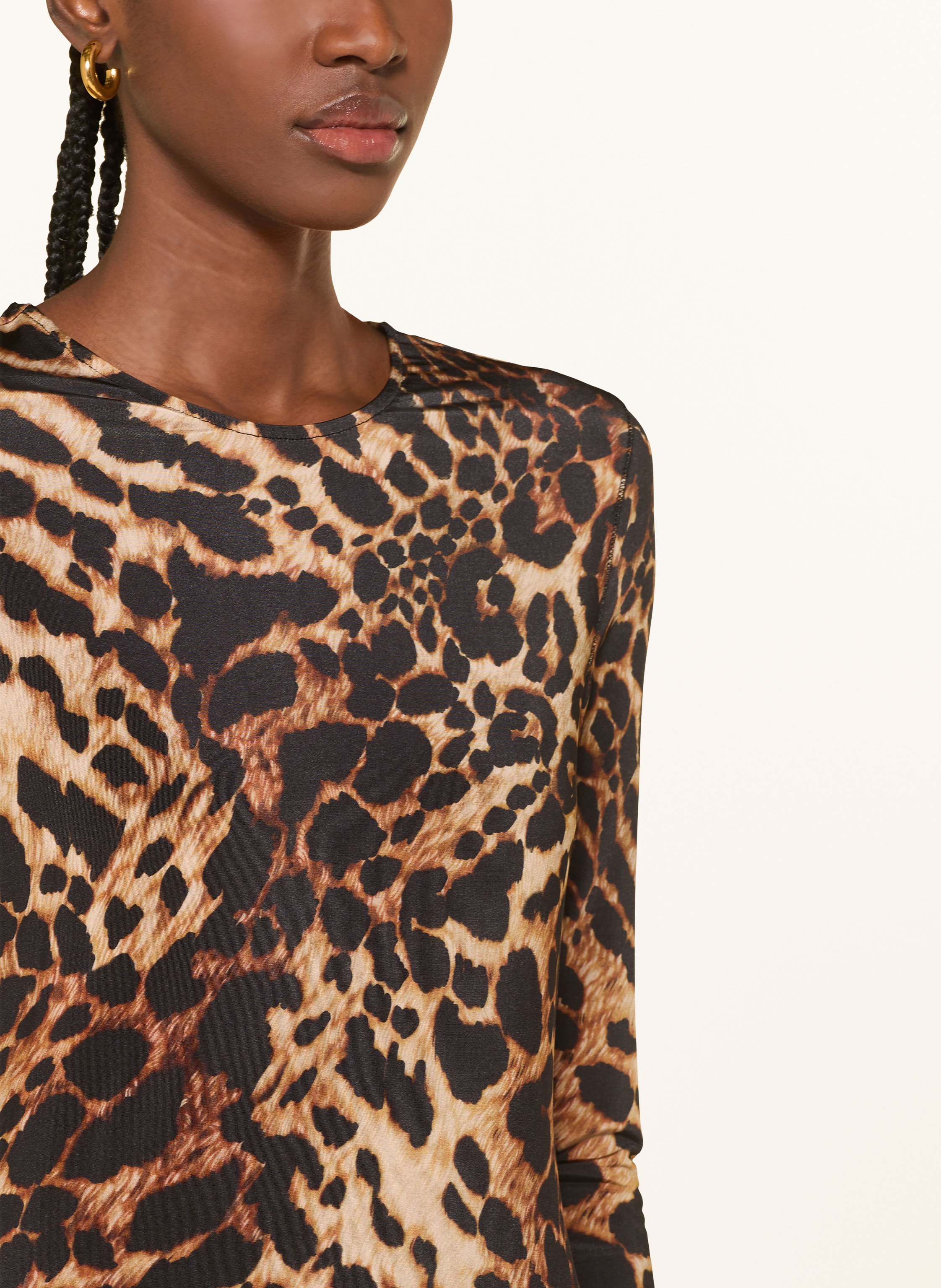 Thumbnail - Allsaints Longsleeve Katlyn braun