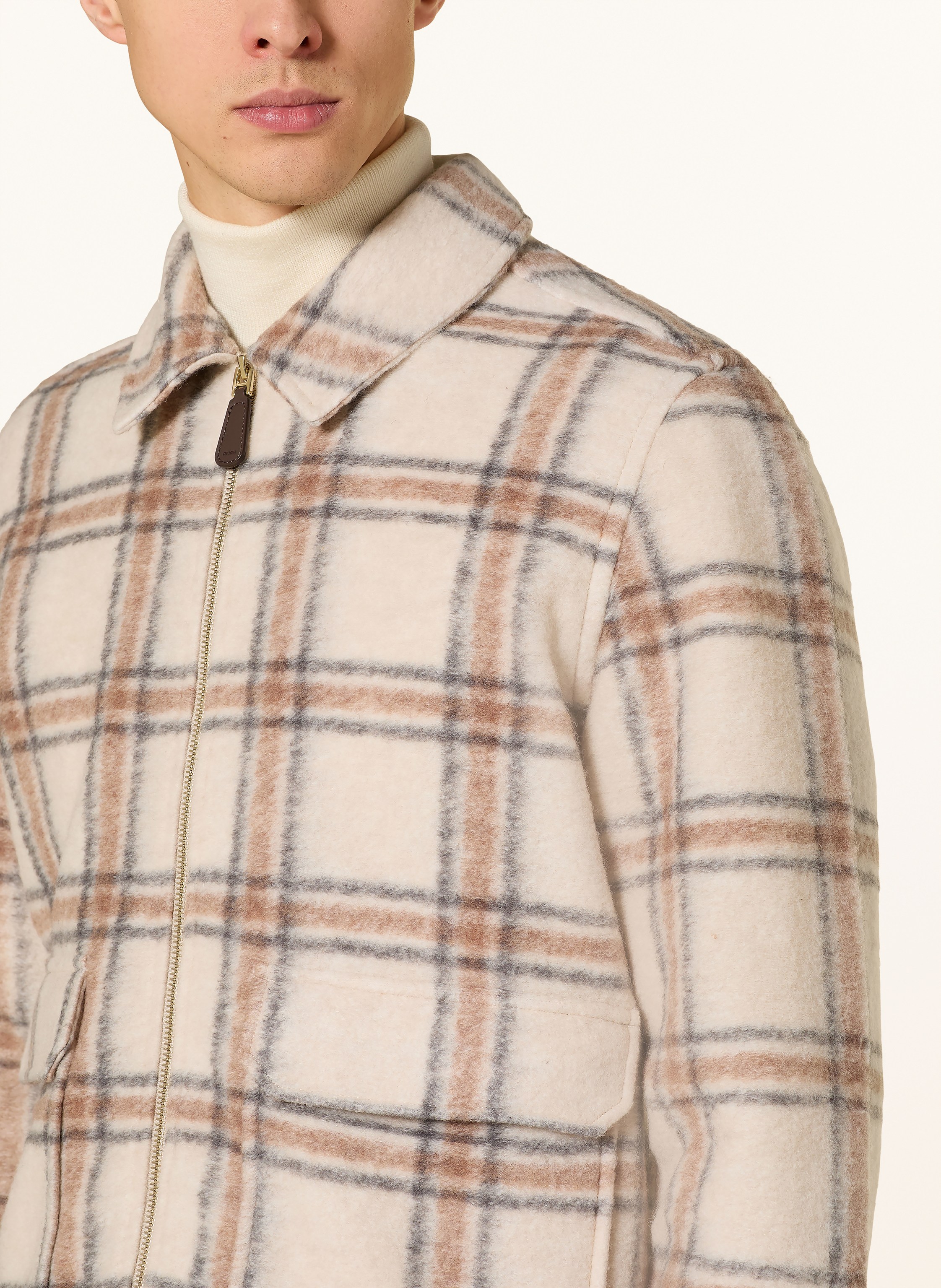 Thumbnail - Reiss Overjacket Varena grau