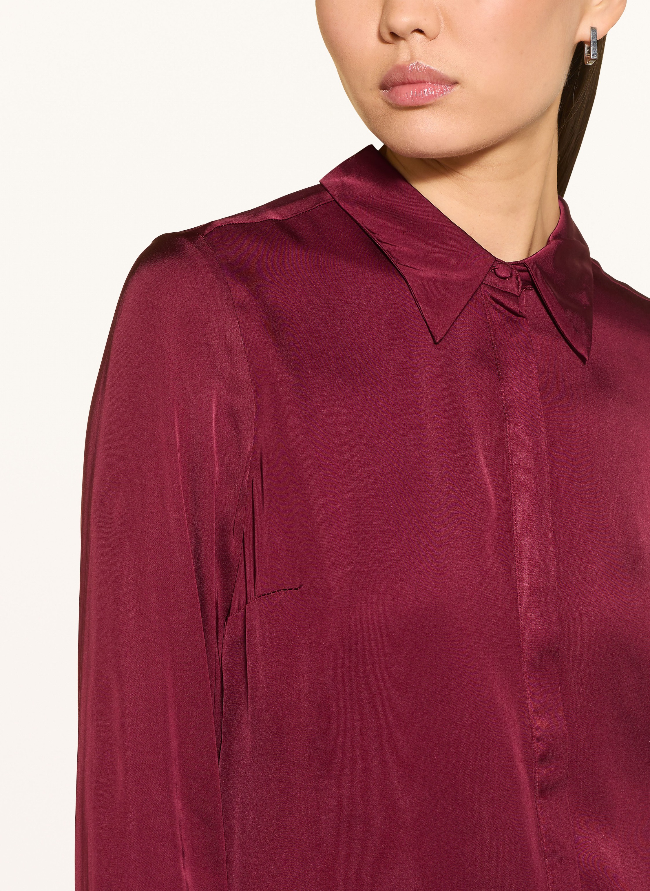 Thumbnail - Phase Eight Hemdbluse Novie Aus Satin rot