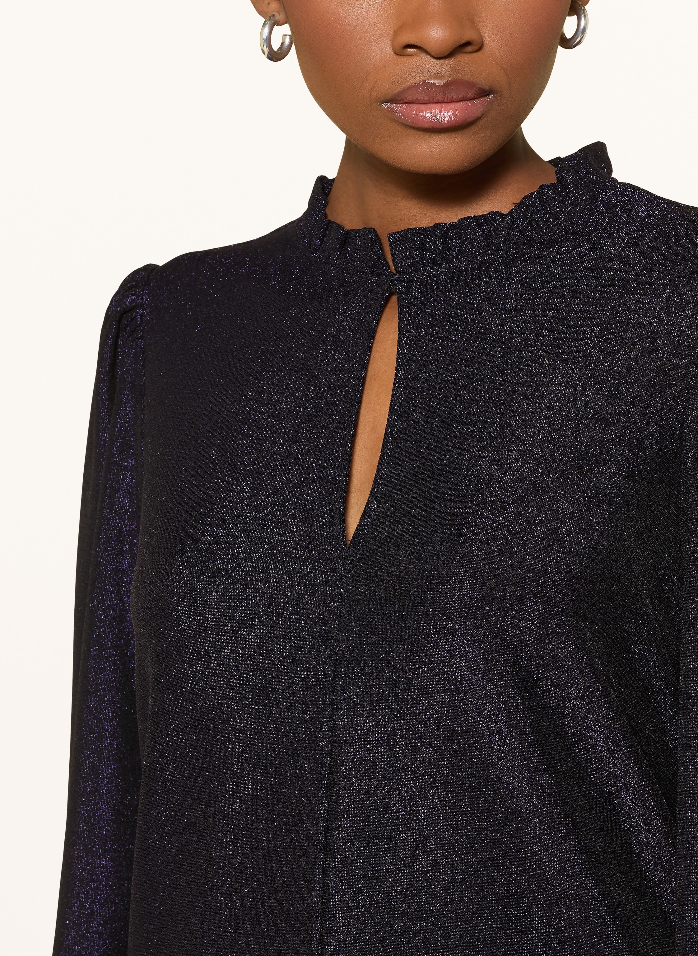 Thumbnail - Phase Eight Blusenshirt Imogen Mit Glitzergarn lila